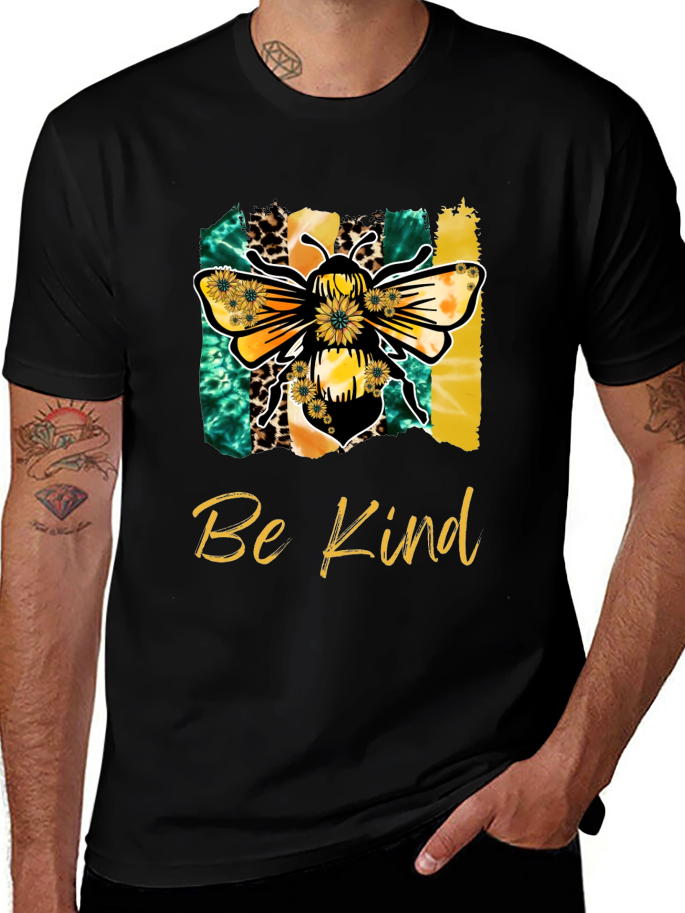 Variant 7 of Be Kind Bee T-Shirt - Unisex Crew Neck