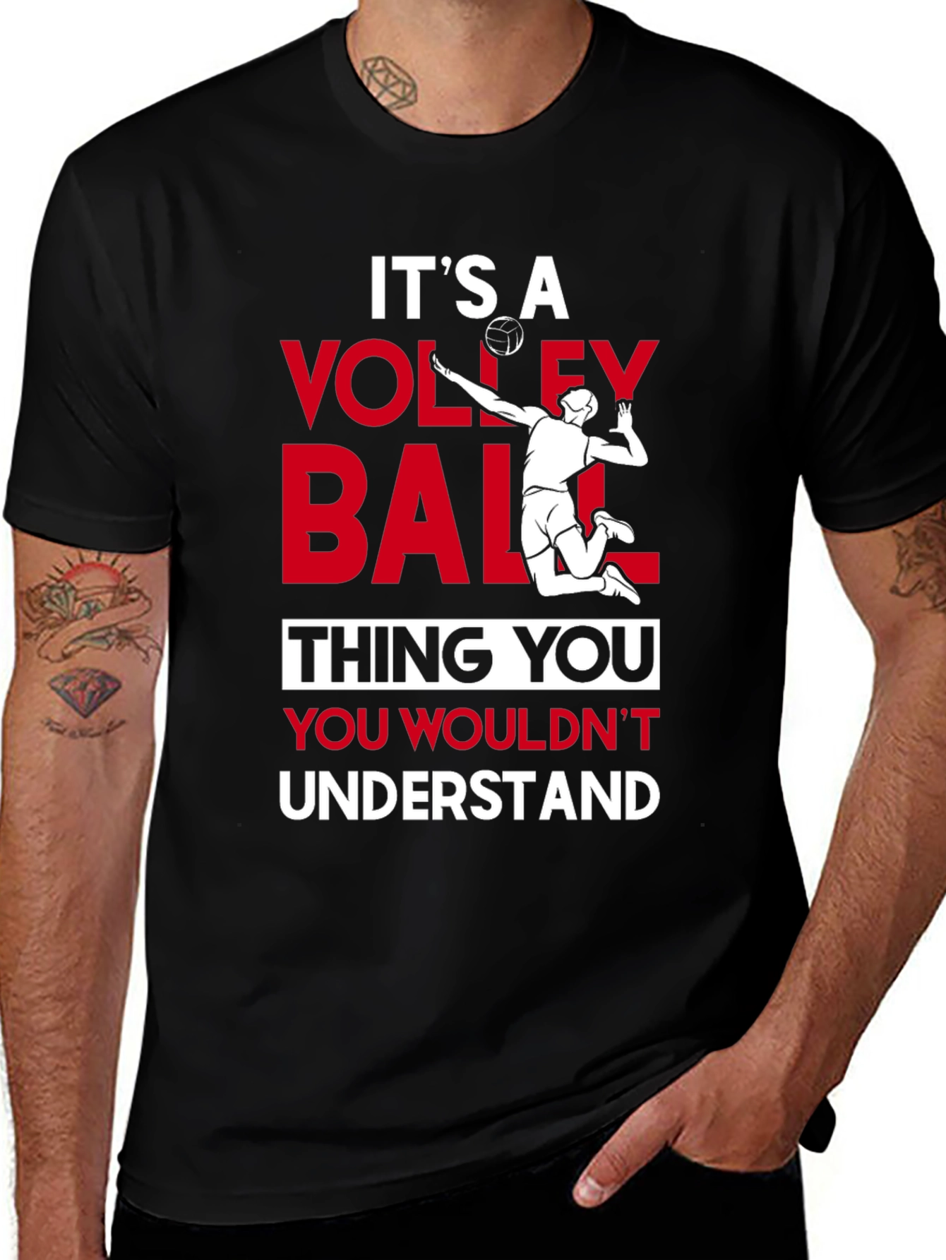 Variant 24 of Volleyball Thing T-Shirt