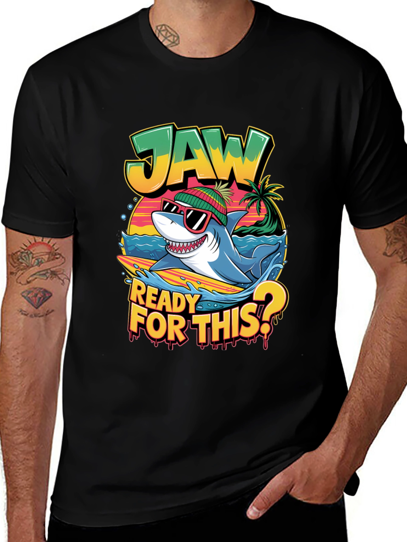 Variant 21 of Jaw Ready For This? Graphic T-Shirt