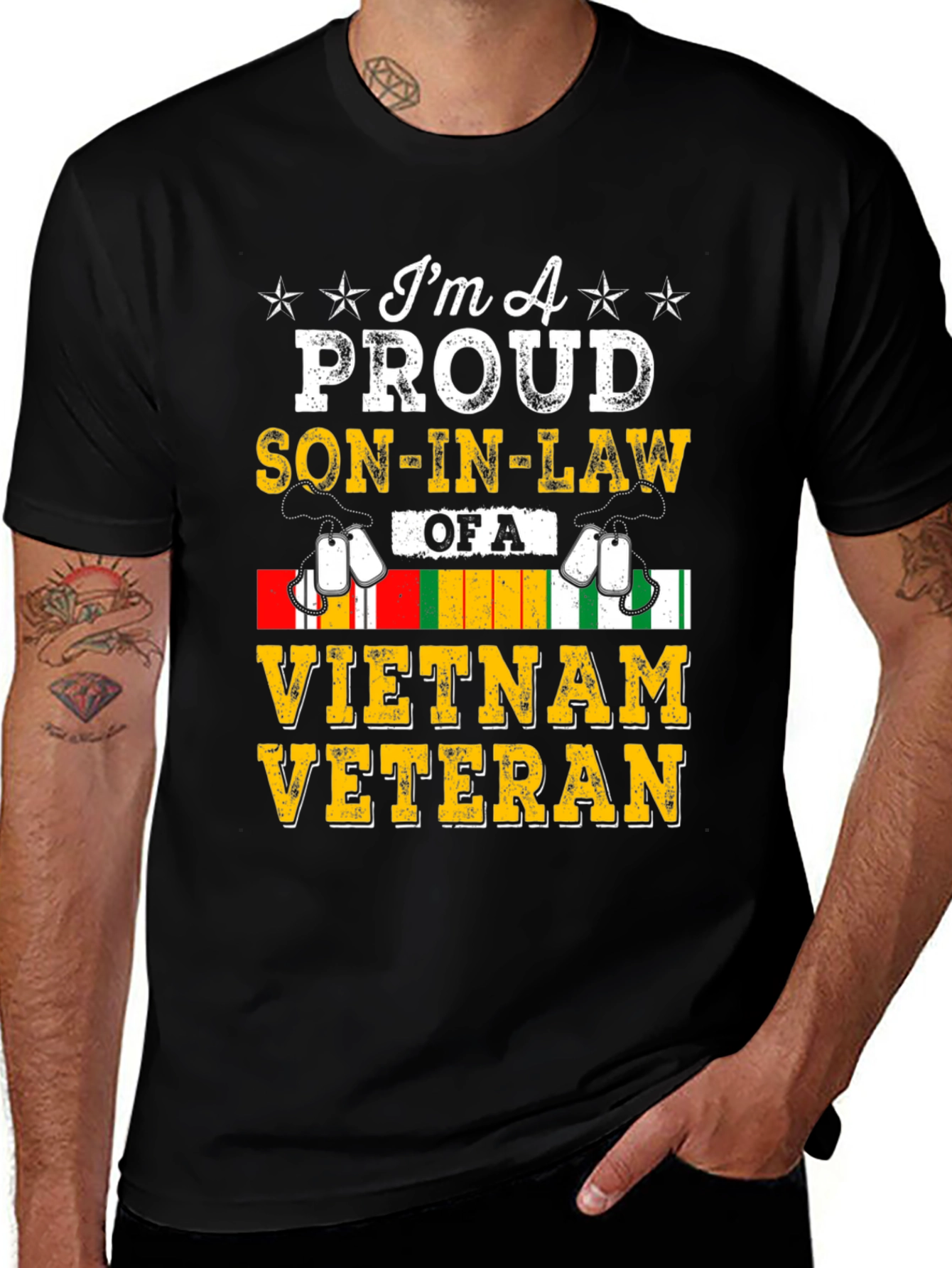 Proud Son-In-Law Vietnam Veteran T-Shirt