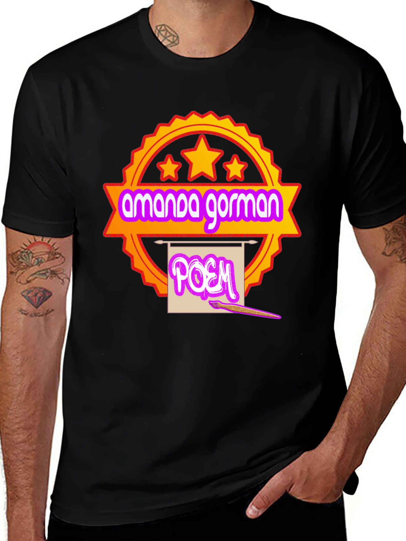 Amanda Gorman Poem T-Shirt - Literary Fashion