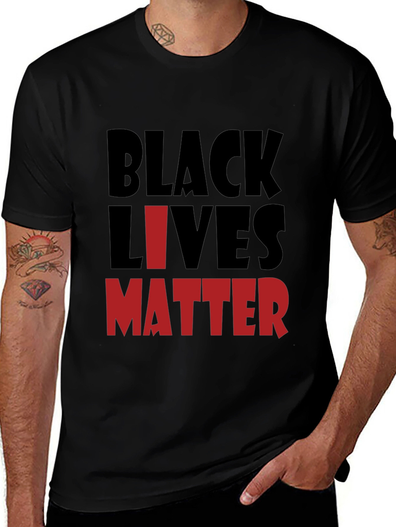 Black Lives Matter Graphic Tee - Activism Apparel