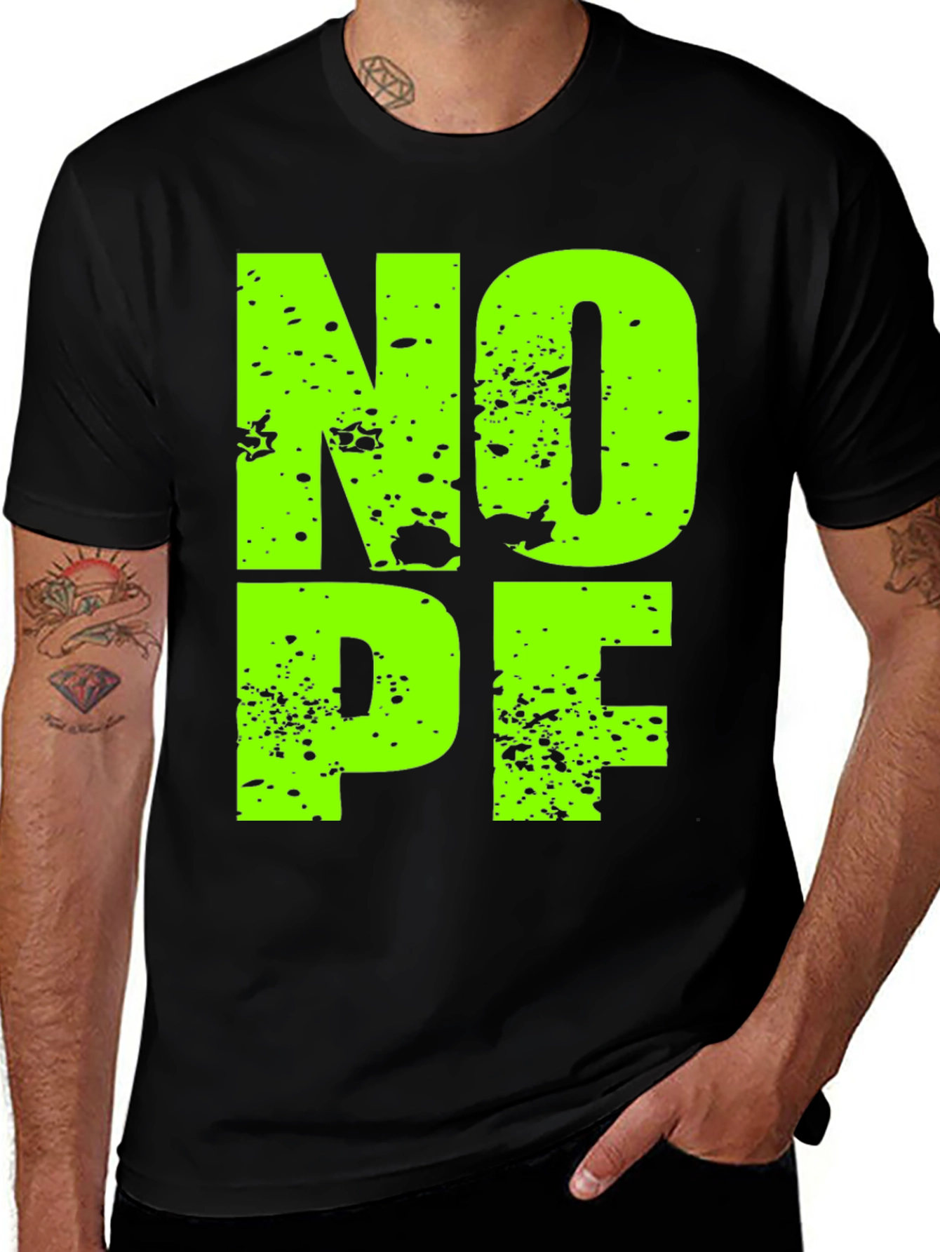 Variant 21 of Nope T-Shirt, Men's Graphic Tee