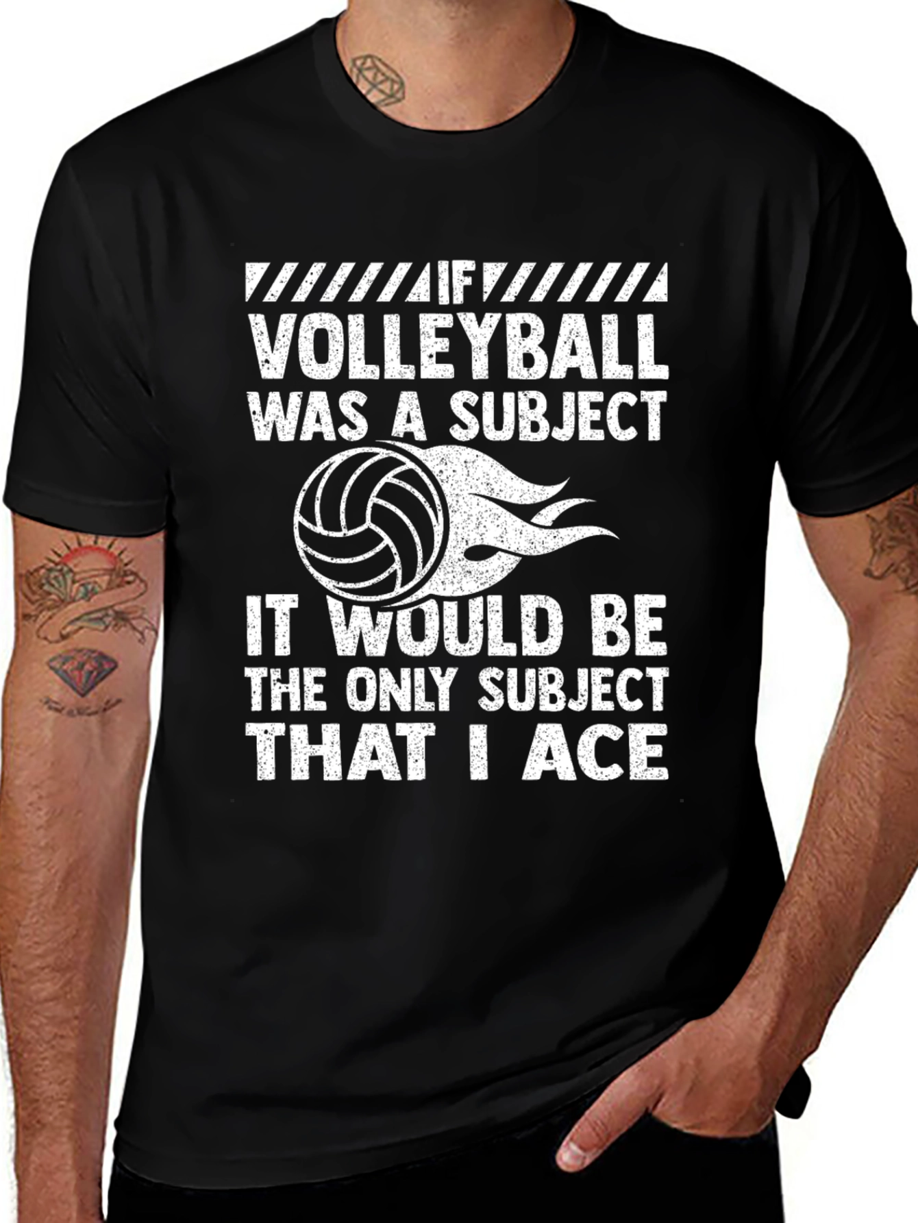 Volleyball Ace Subject T-Shirt
