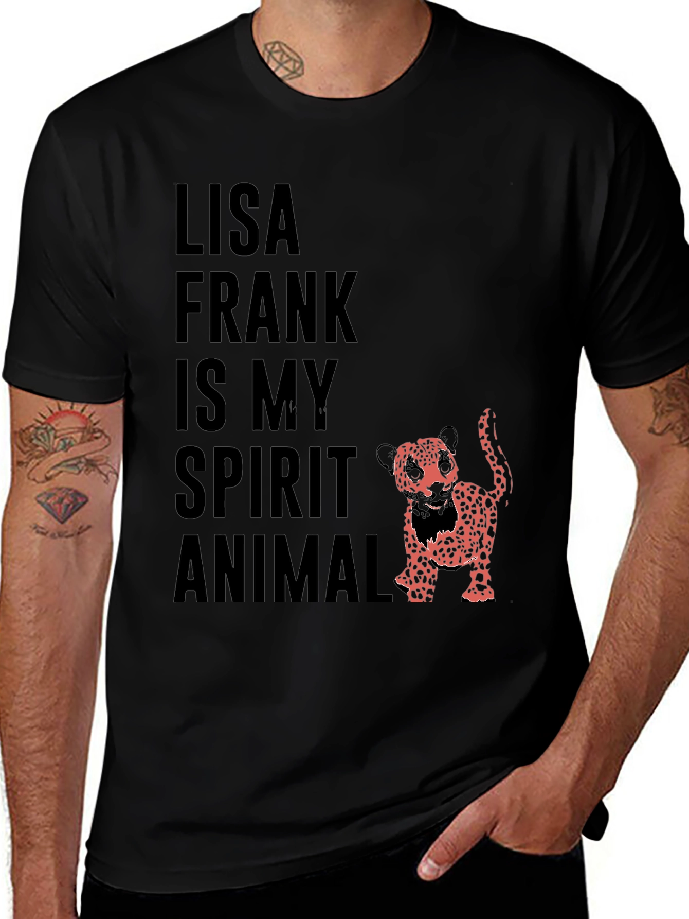 Variant 28 of Lisa Frank Spirit Animal Graphic Tee