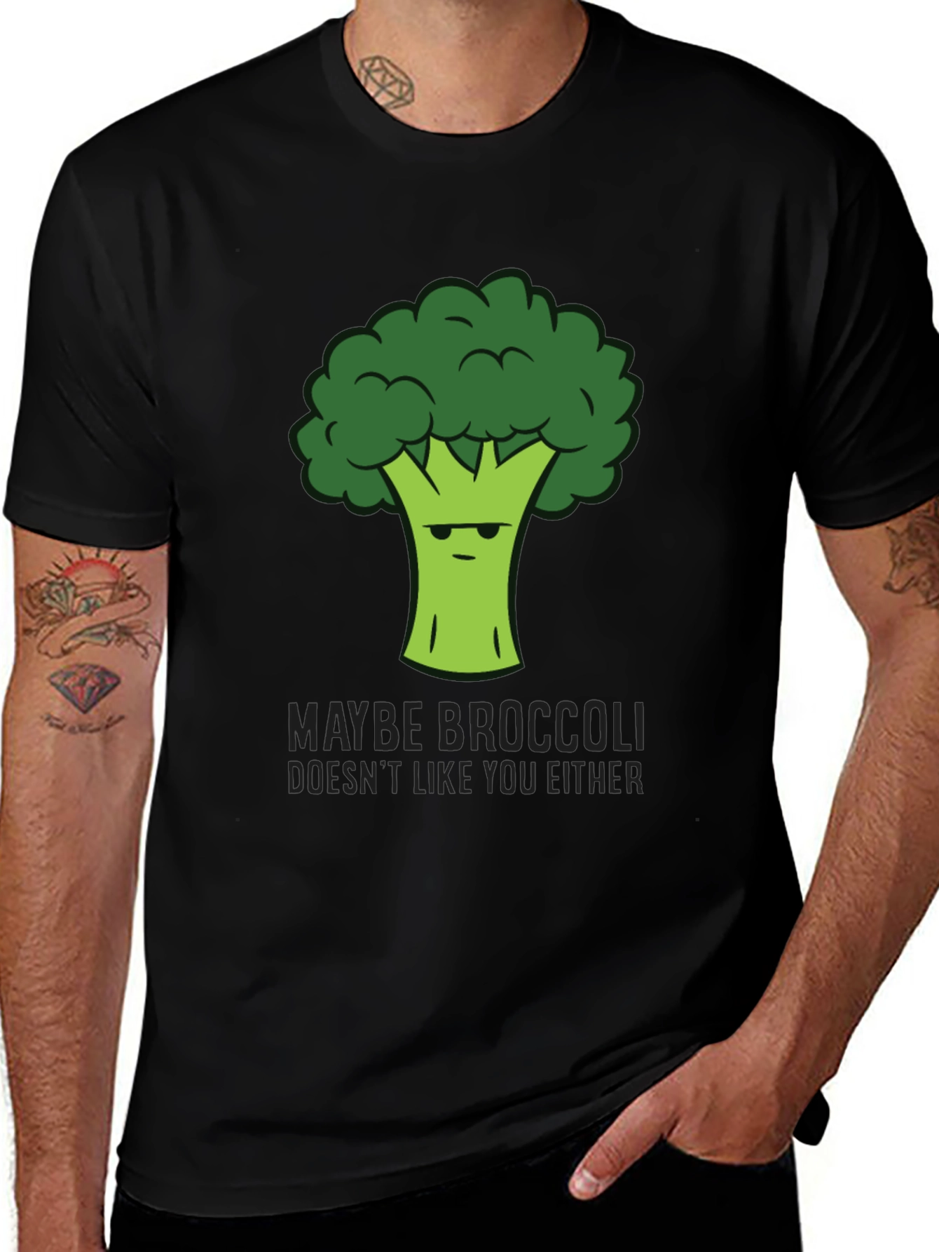 Variant 11 of Maybe Broccoli Doesn't Like You T-Shirt