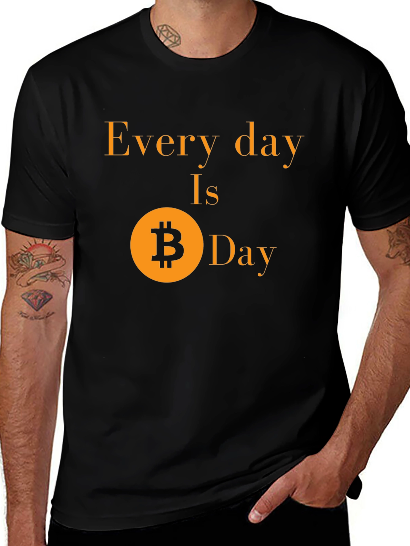 Bitcoin Day T-Shirt - Crypto Currency Everyday Tee