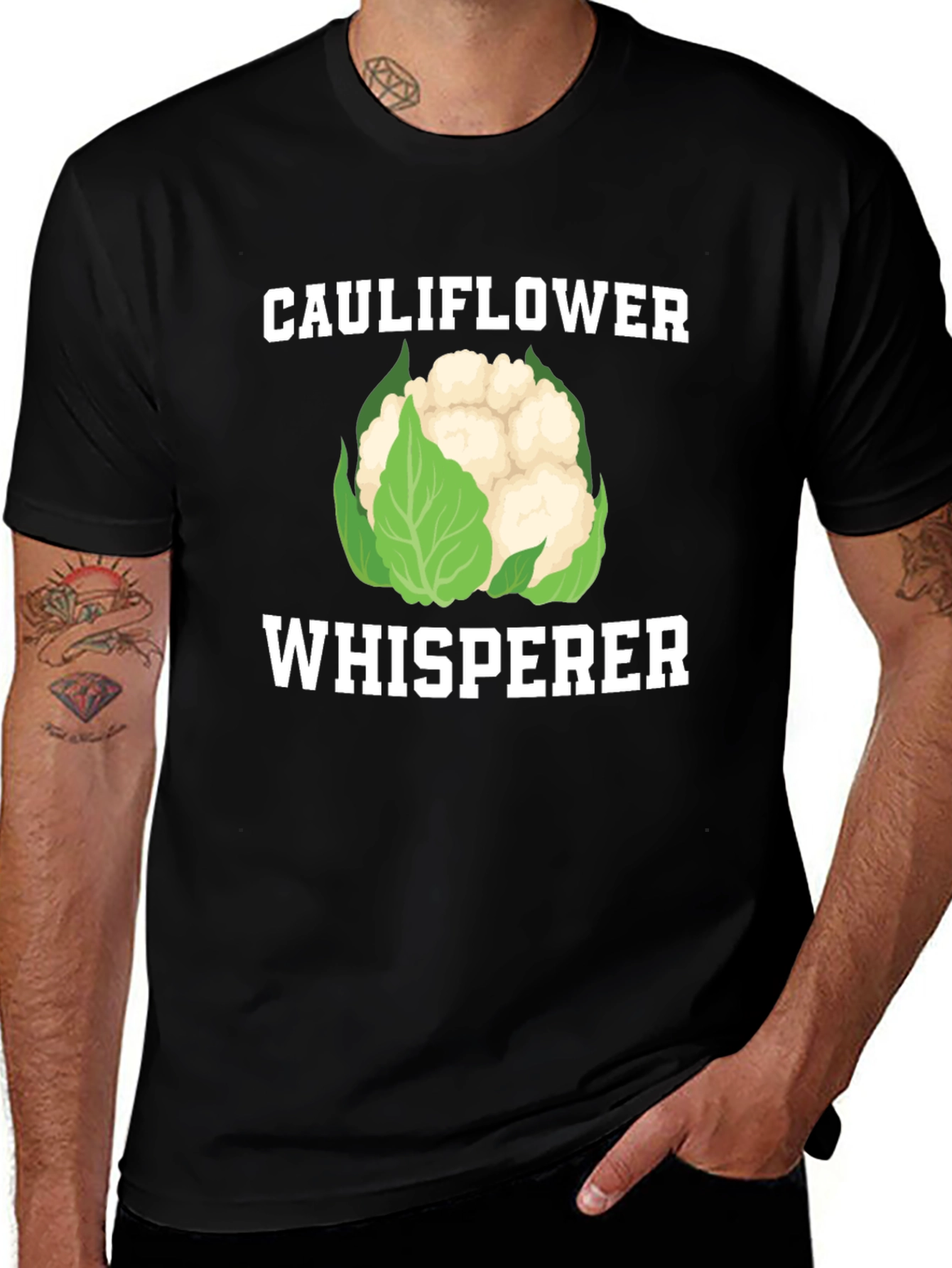Cauliflower Whisperer Graphic Tee