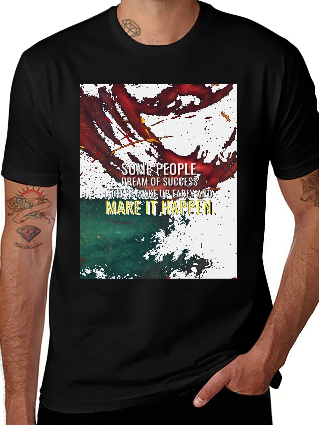 Variant 4 of Motivational Graphic T-Shirt - Success Dream