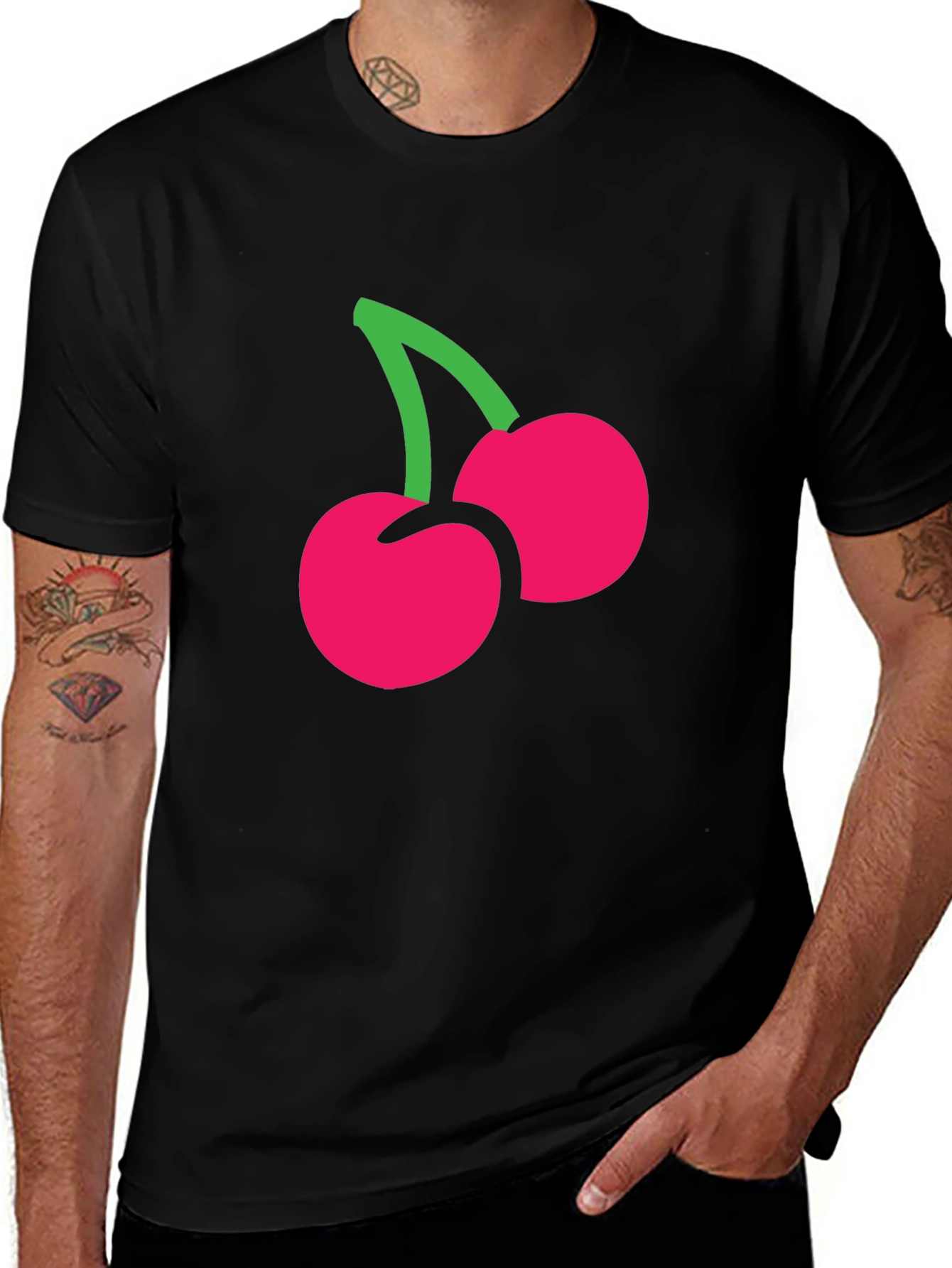 Variant 15 of Black Cherry Graphic Tee