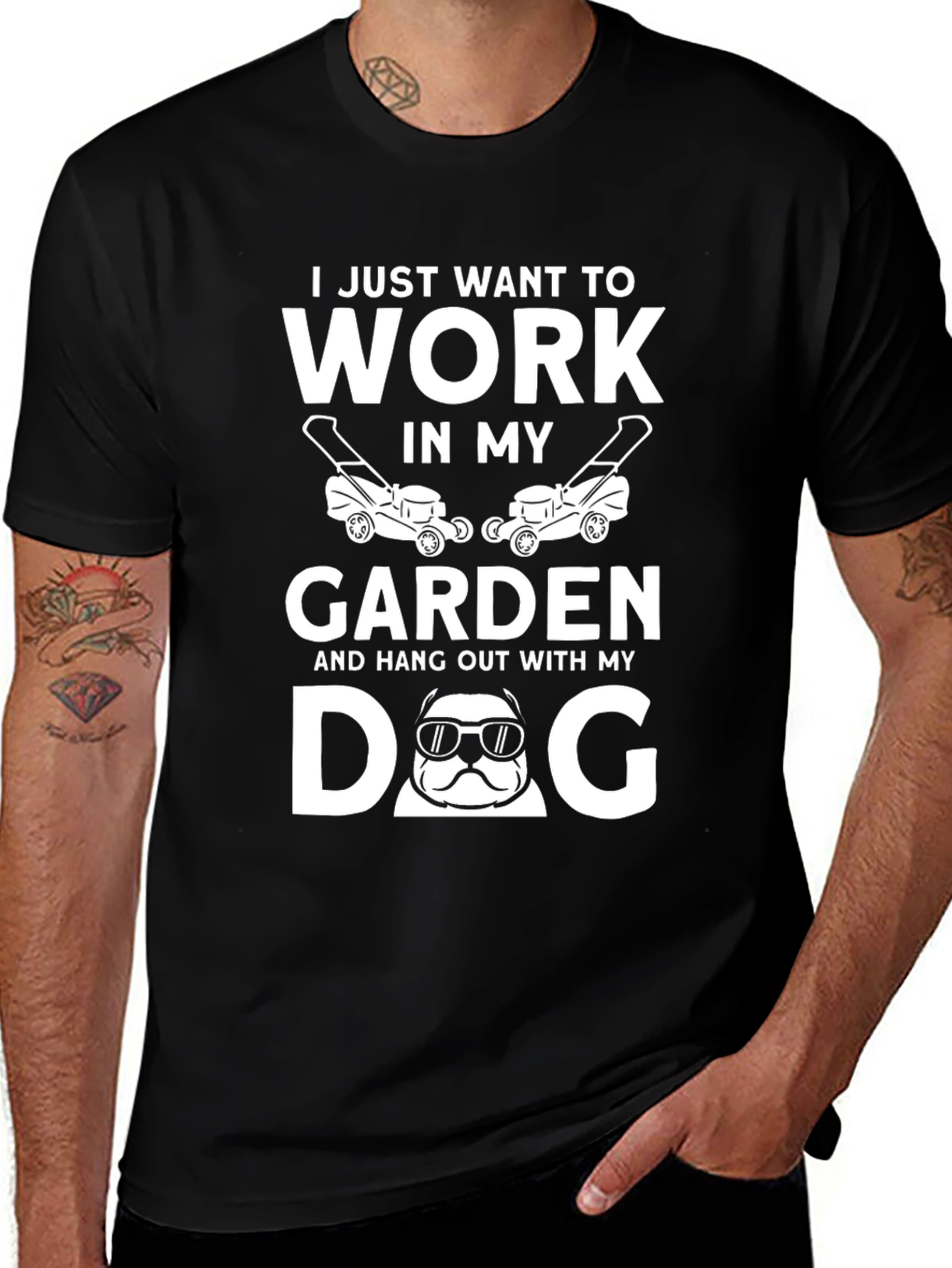Gardening Dog Lover T-Shirt