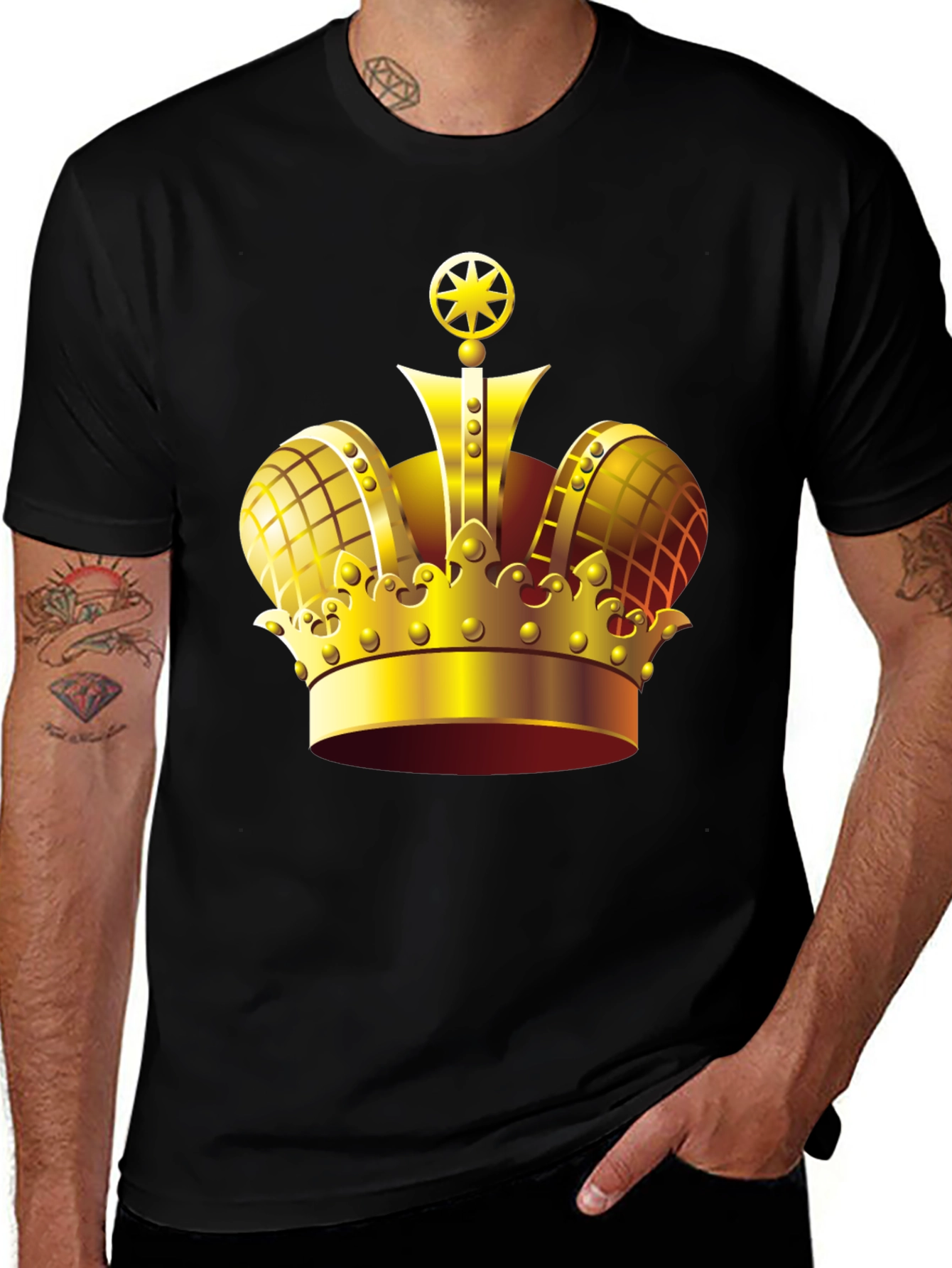 Variant 15 of Golden Crown Graphic Tee