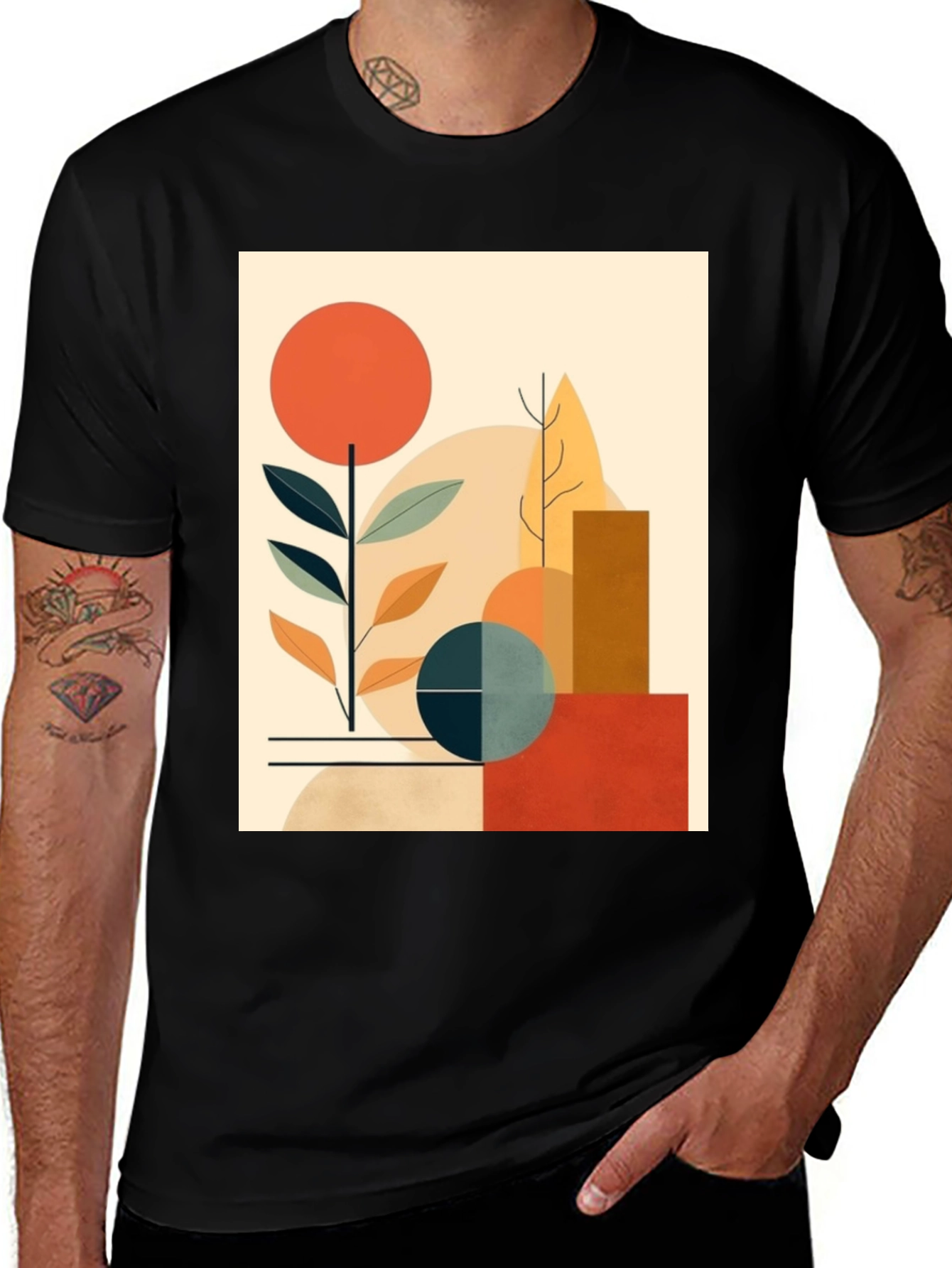 Variant 12 of Abstract Geometric Graphic Tee