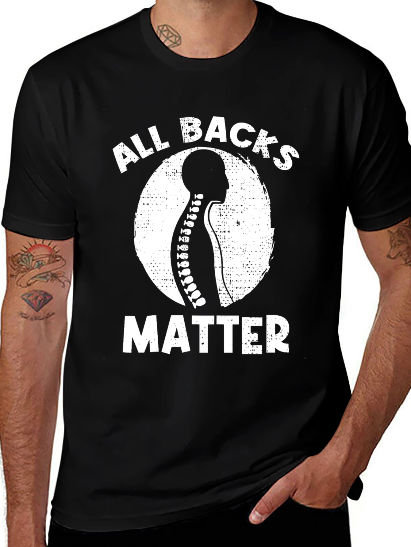 Variant 27 of All Backs Matter Graphic Tee