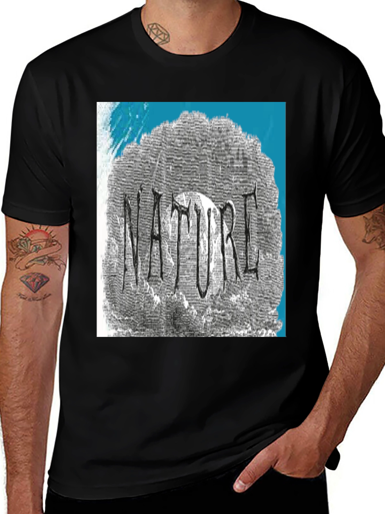Variant 23 of Nature Graphic Print T-Shirt