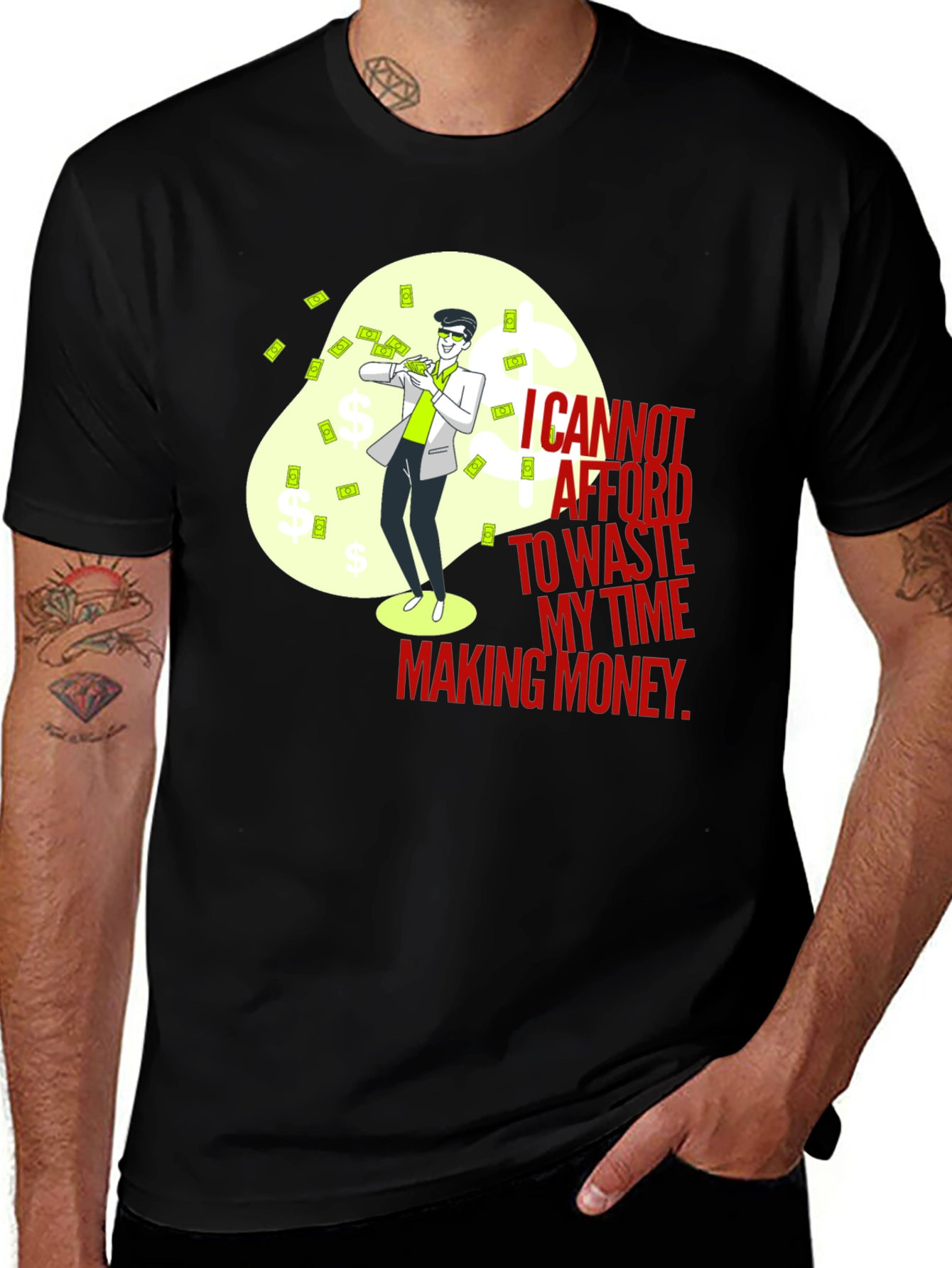 Variant 14 of Making Money Graphic T-Shirt