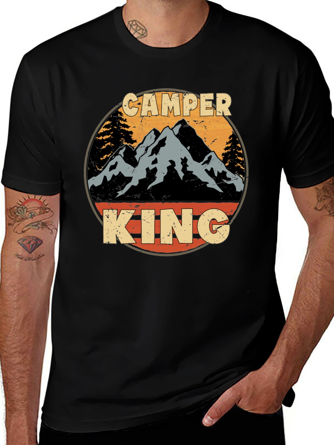 Variant 30 of Camper King Graphic Tee
