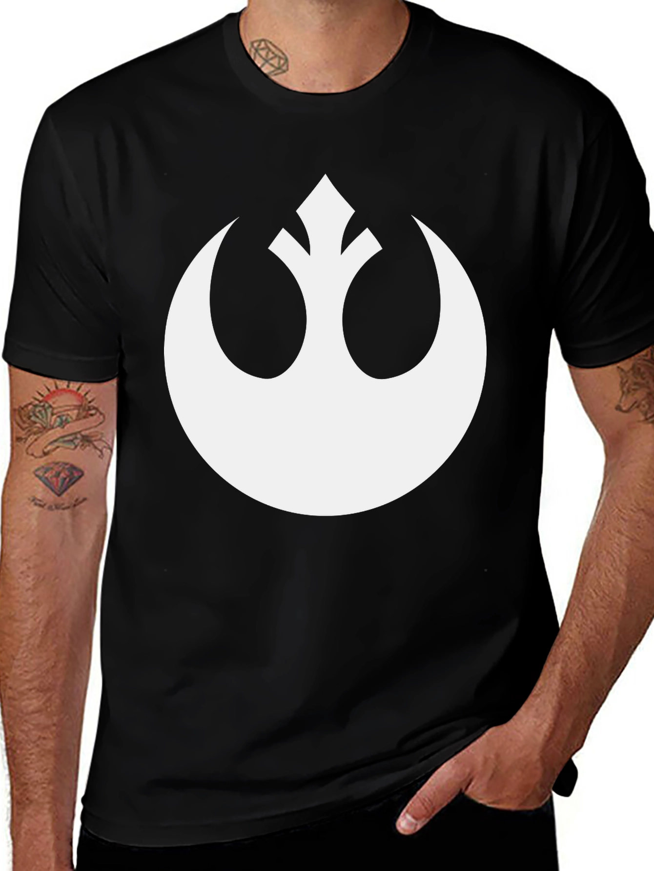 Variant 27 of Rebel Alliance Star Wars Black T-Shirt