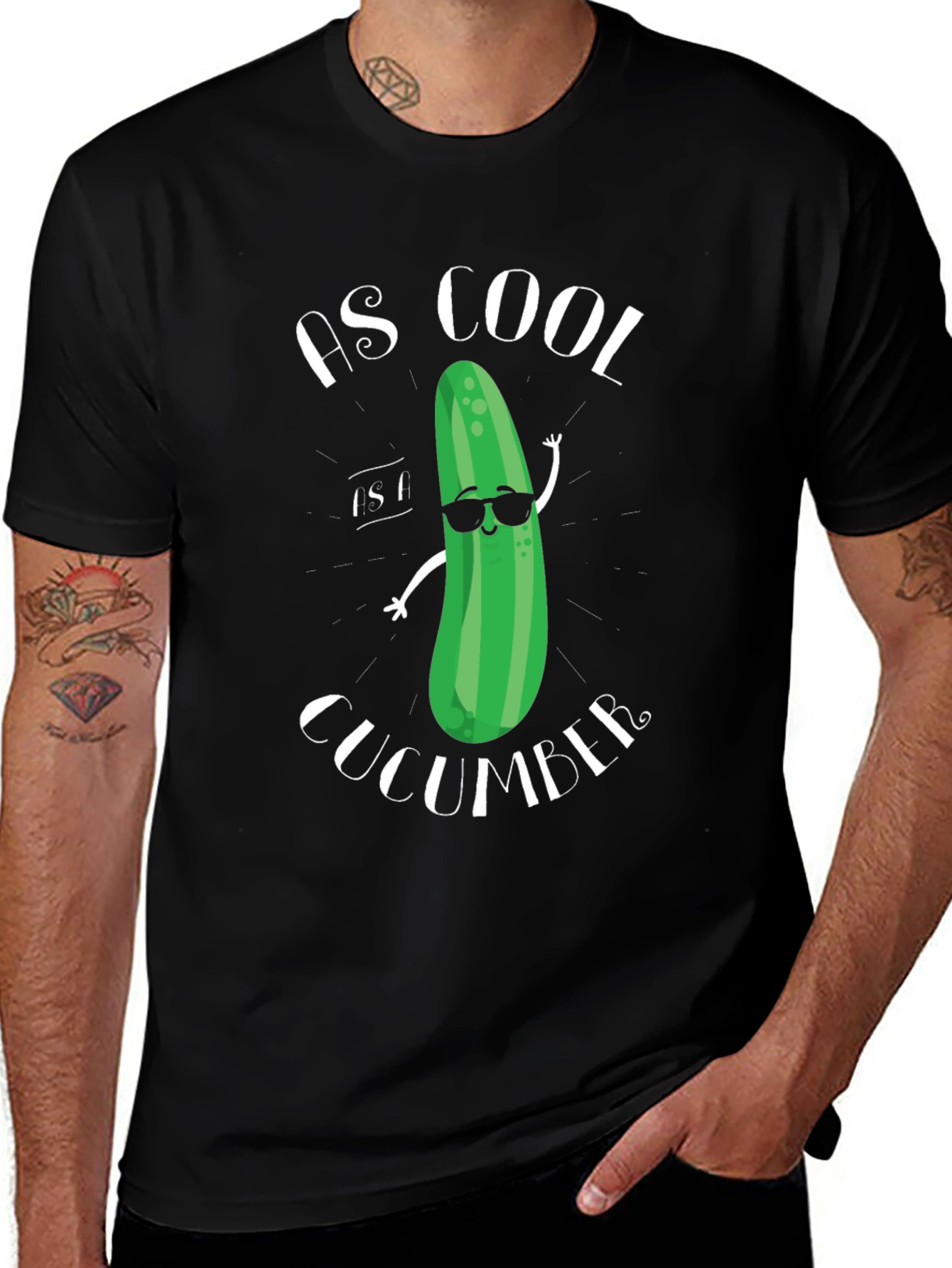 Cool Cucumber Graphic Tee