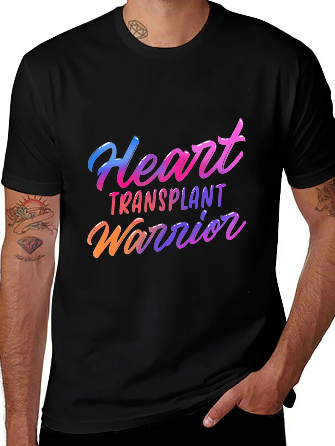 Heart Transplant Warrior Graphic Tee