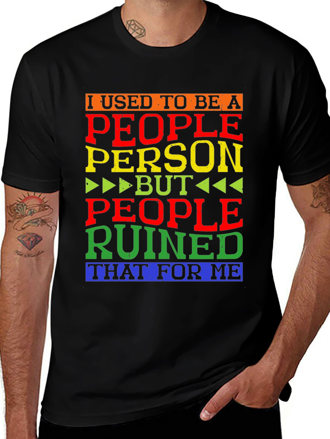Variant 18 of People Person Ruined Me T-Shirt