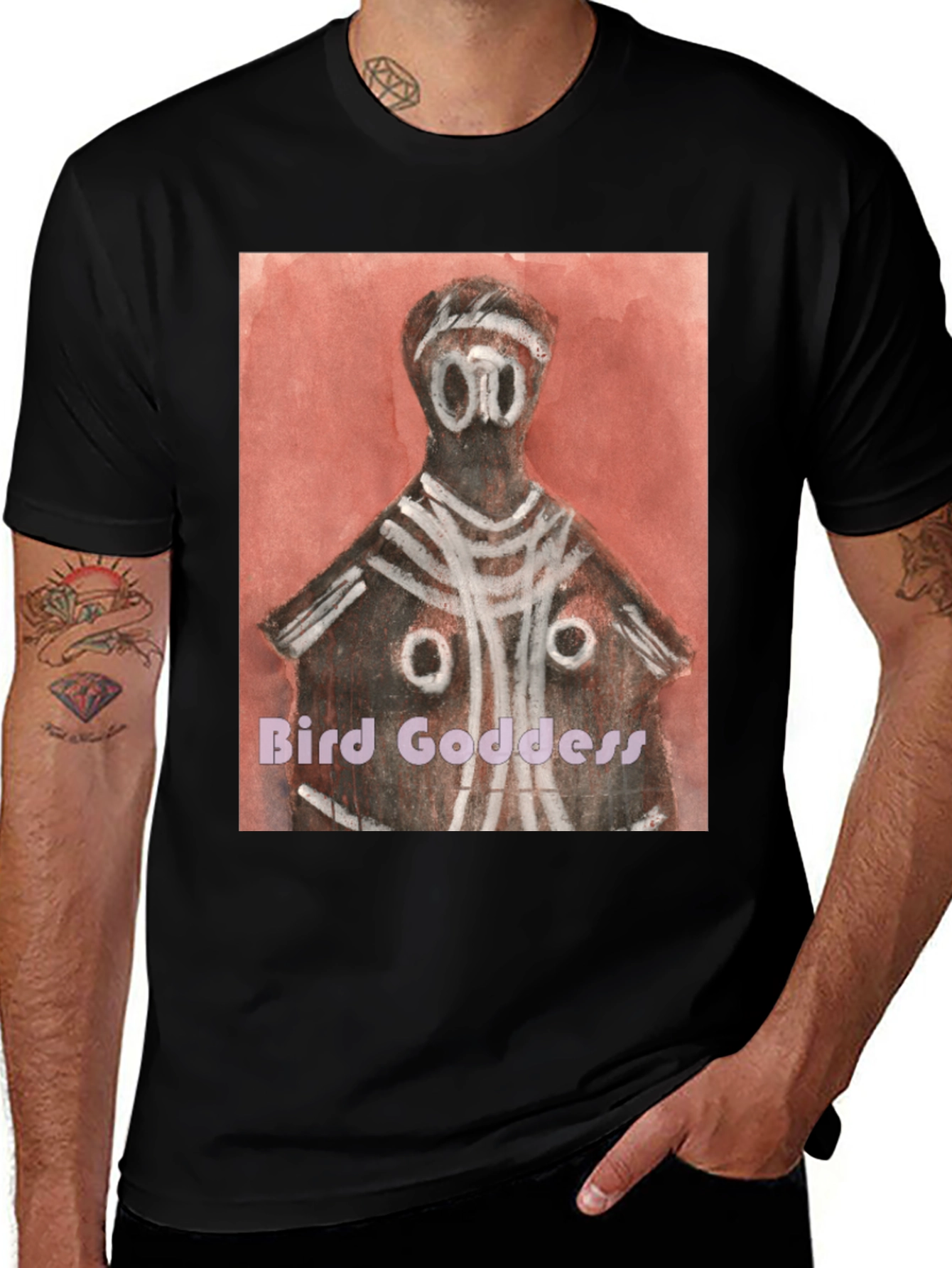Variant 20 of Bird Goddess Graphic Tee