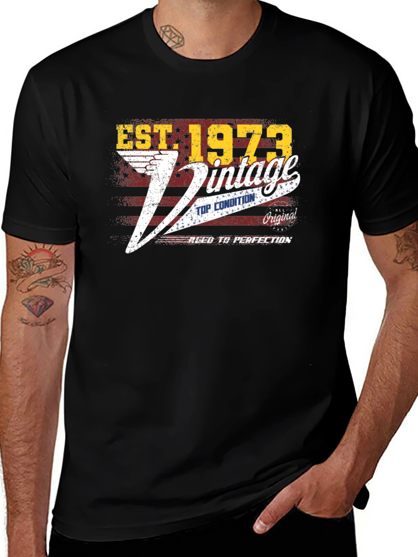 Variant 12 of Est. 1973 Vintage Graphic T-Shirt