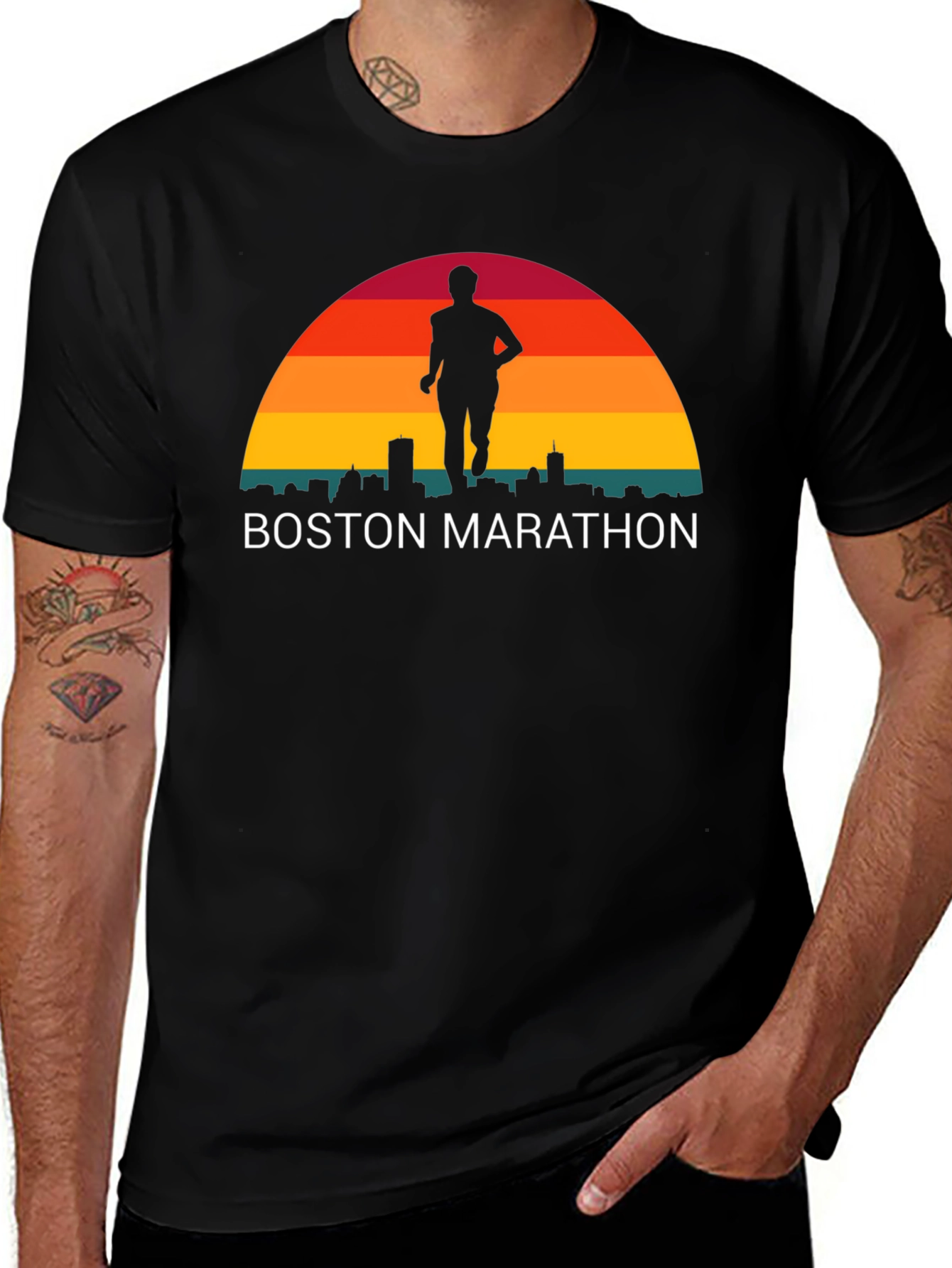 Boston Marathon Runner T-Shirt