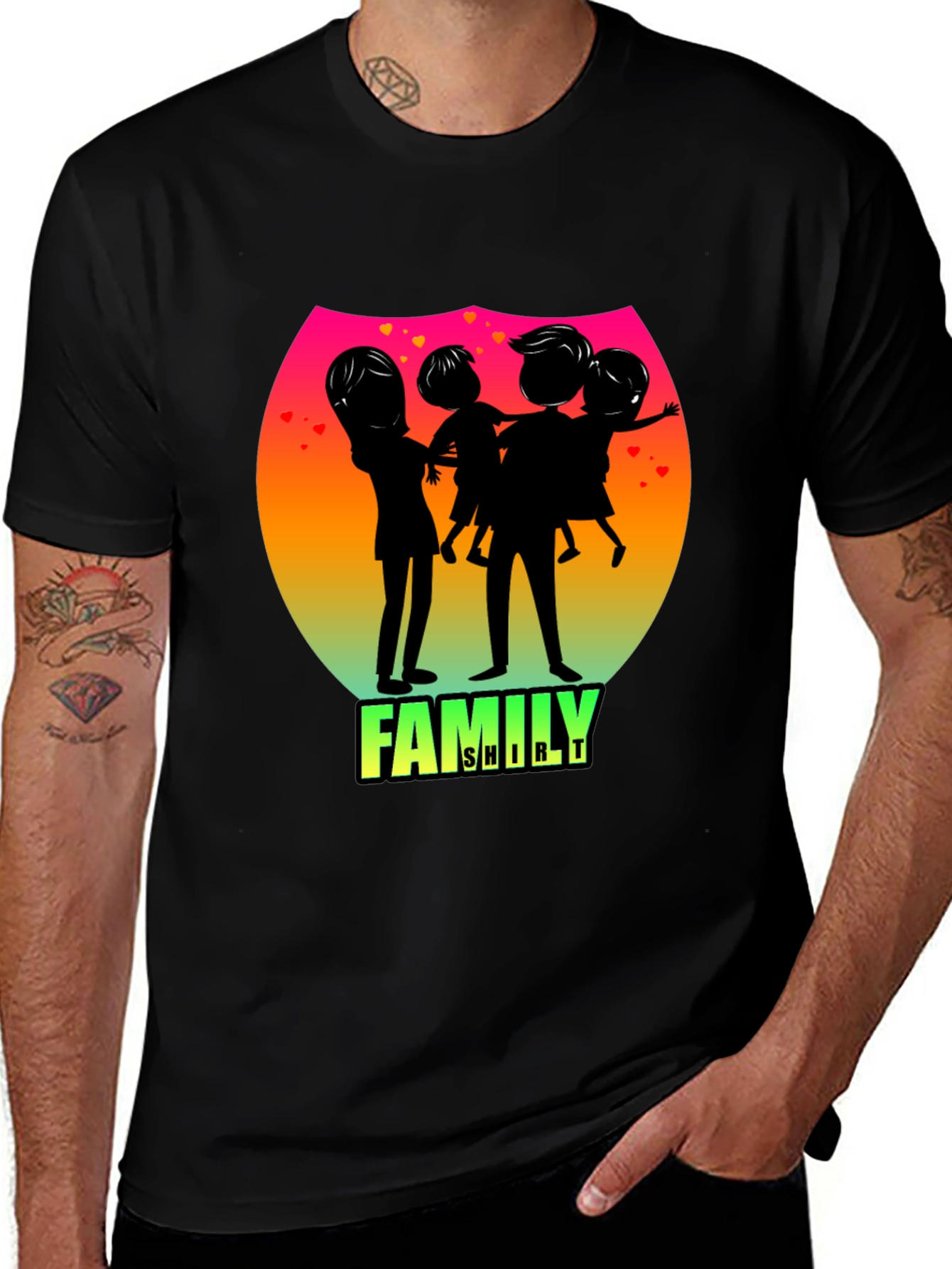 Variant 15 of Family Shirt - Parent and Children Graphic Tee