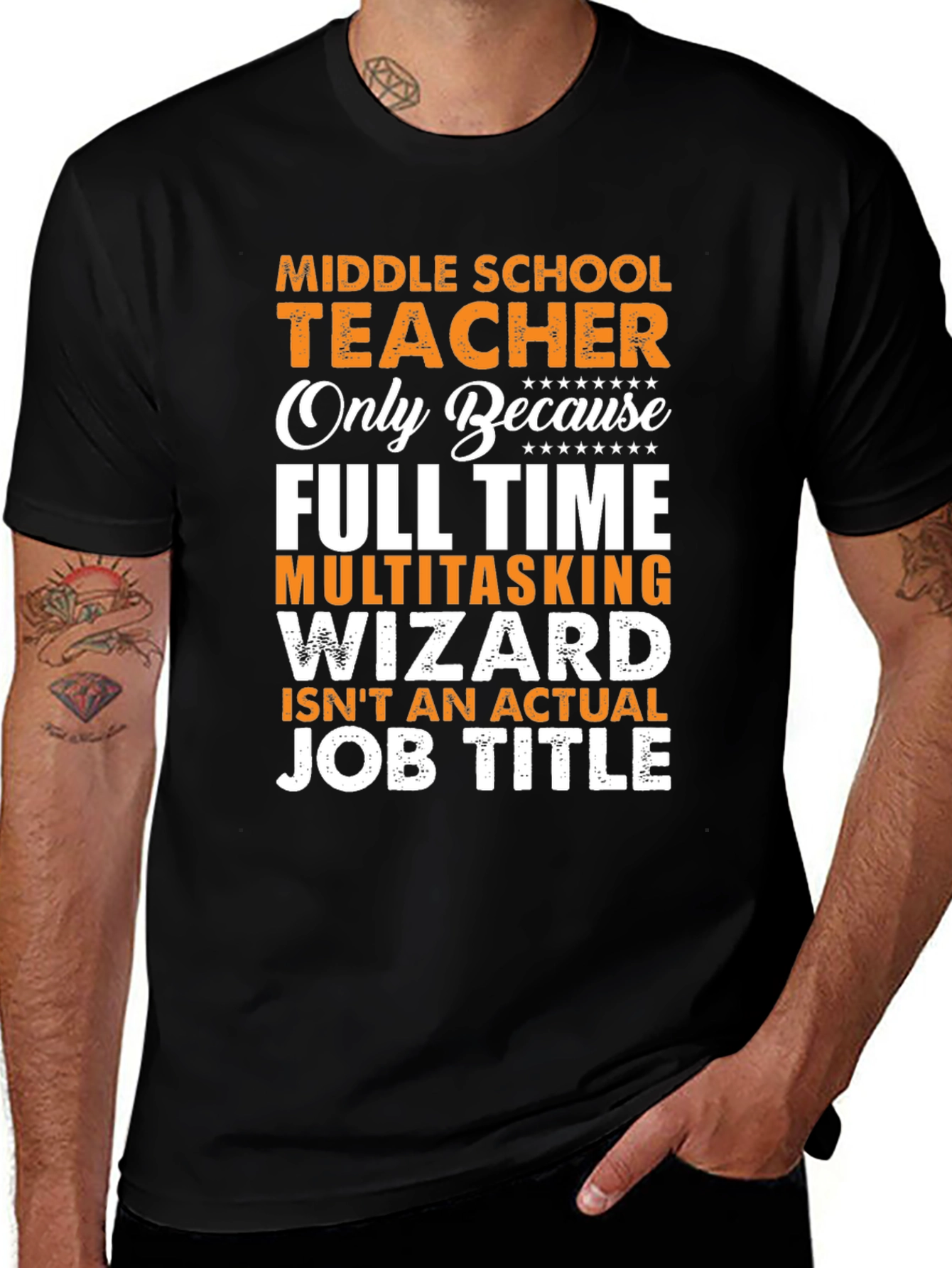 Middle School Teacher Funny T-Shirt 