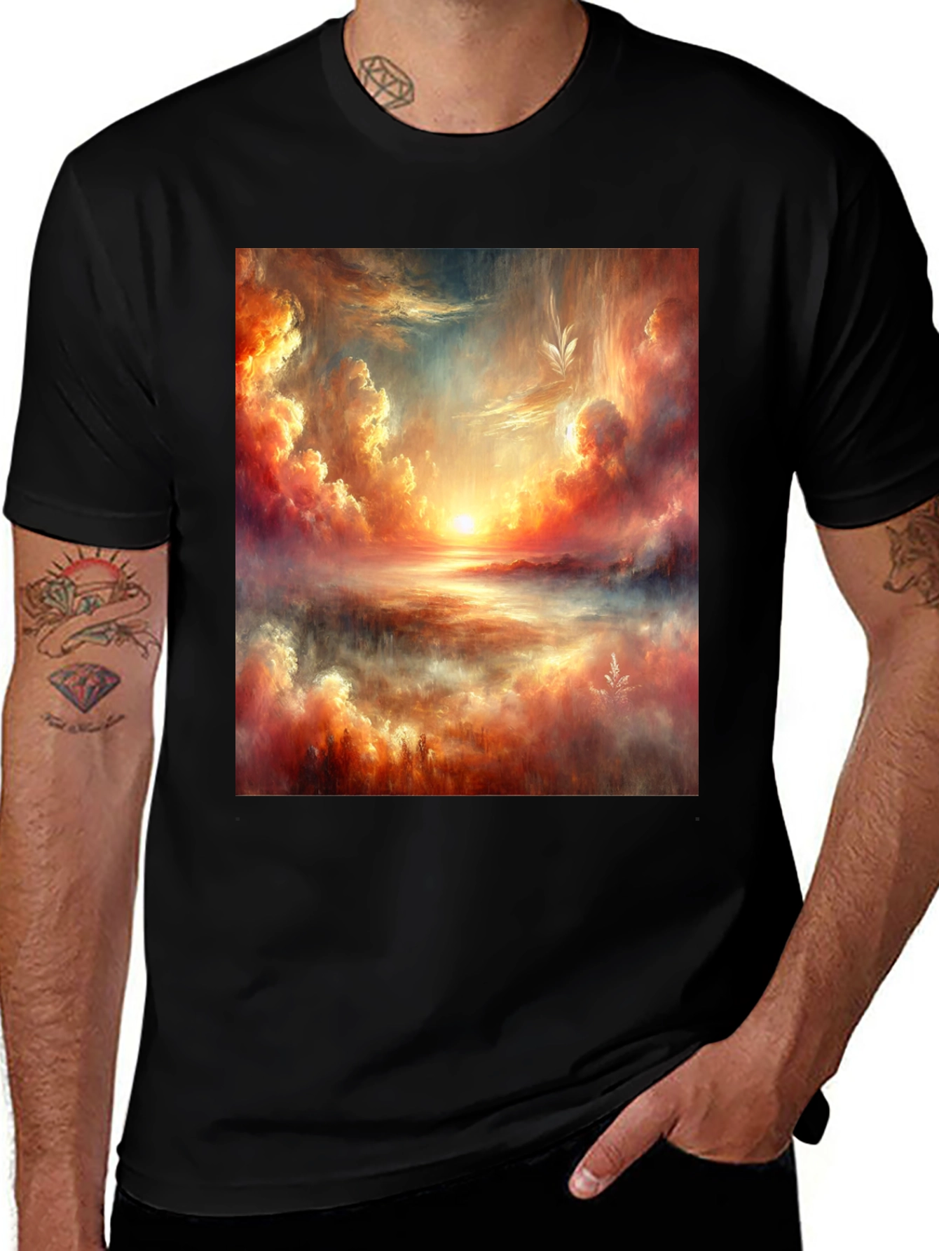Variant 13 of Sunset Sky T-Shirt