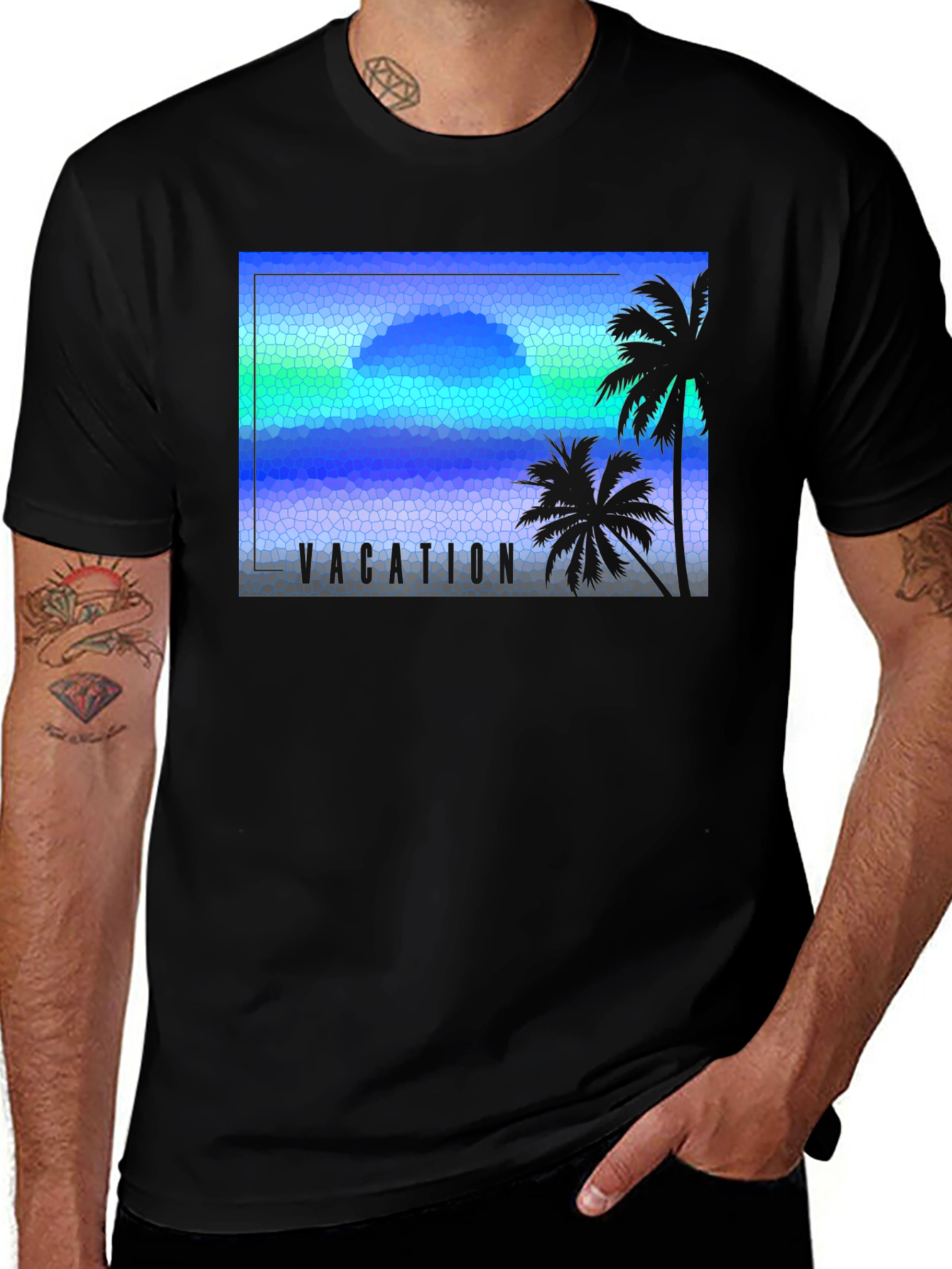 Variant 11 of Vacation Palm Tee