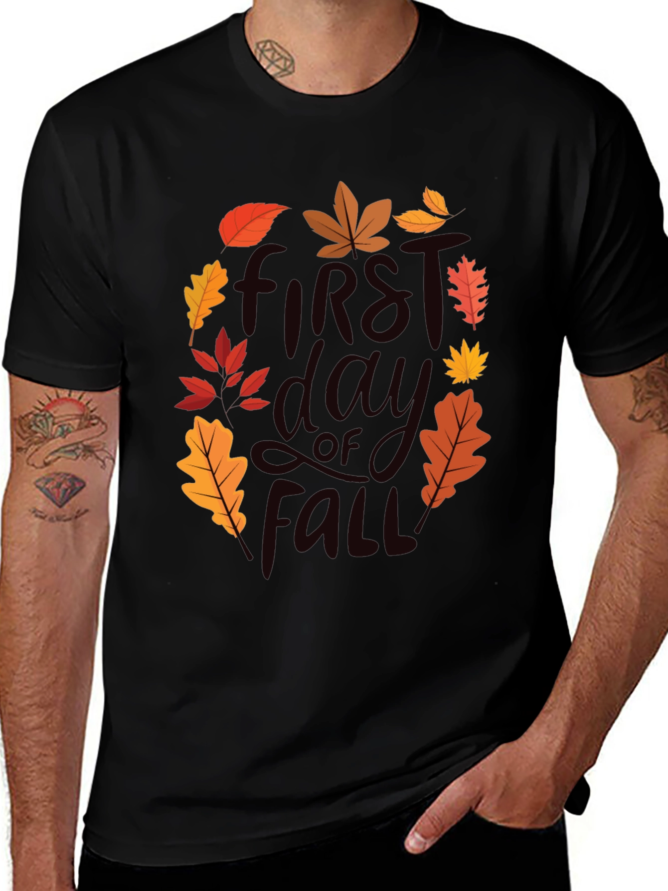 Variant 10 of First Day of Fall T-Shirt