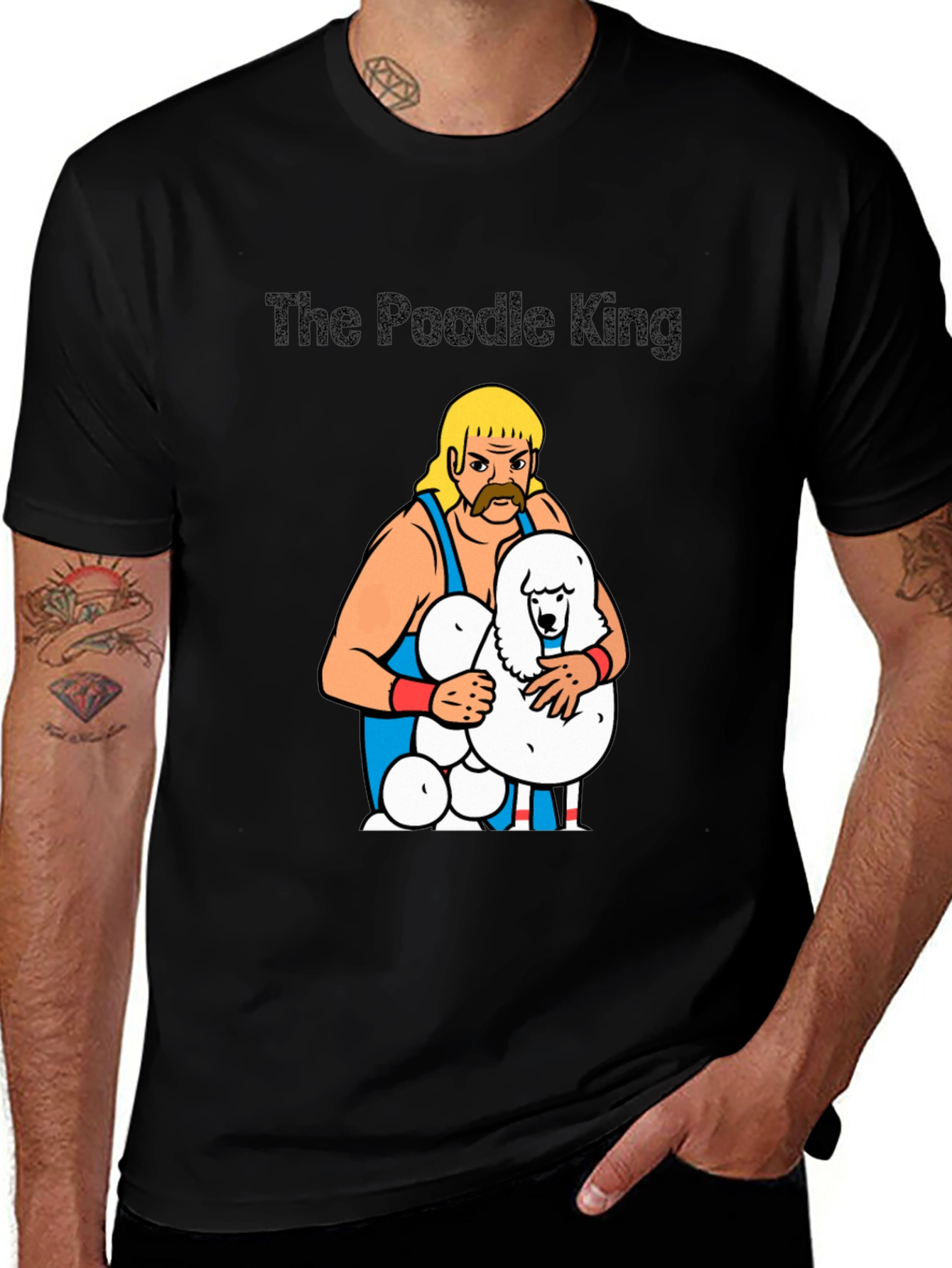 Variant 27 of The Poodle King Graphic T-Shirt