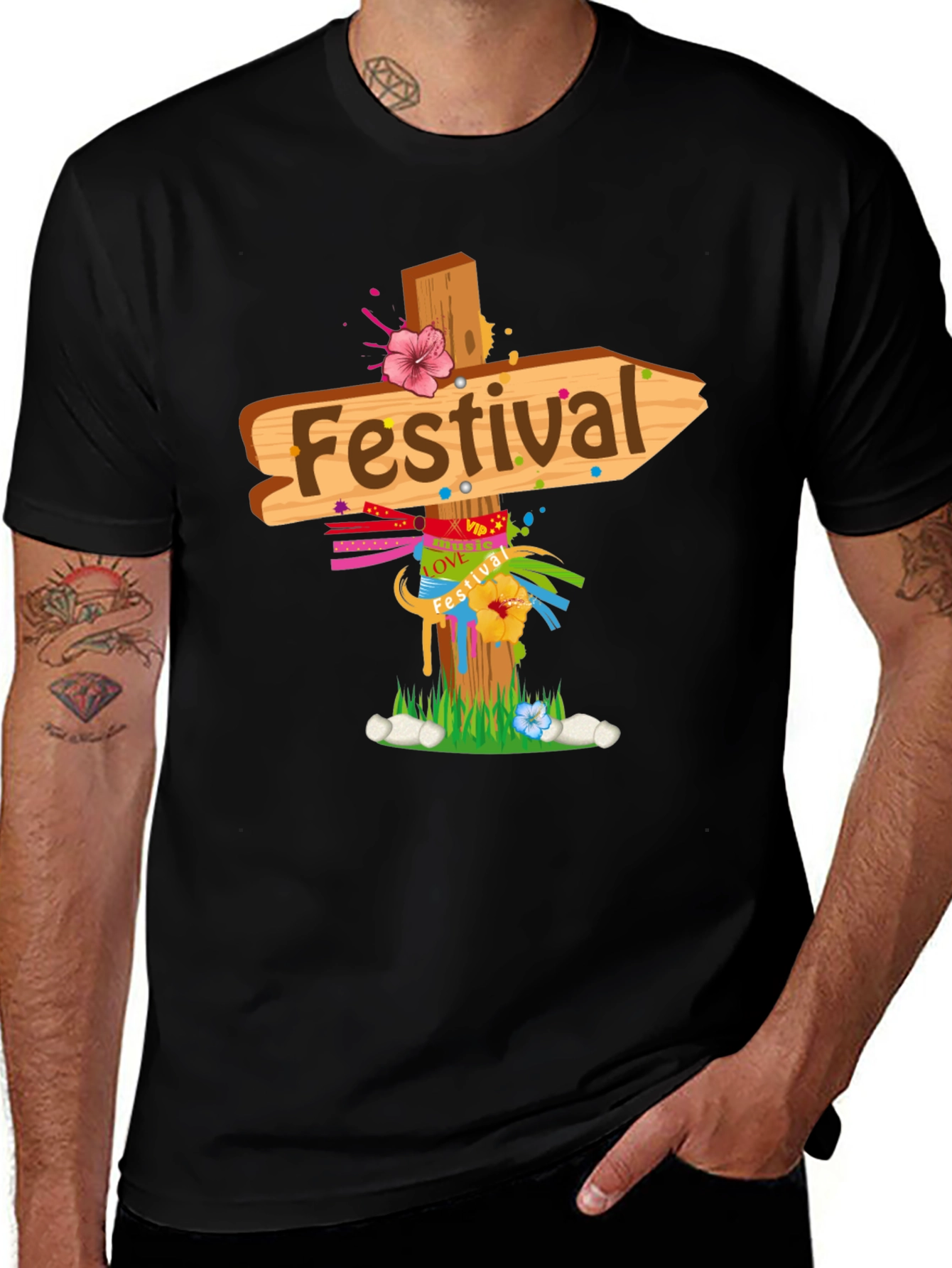 Variant 7 of Festival Direction T-Shirt