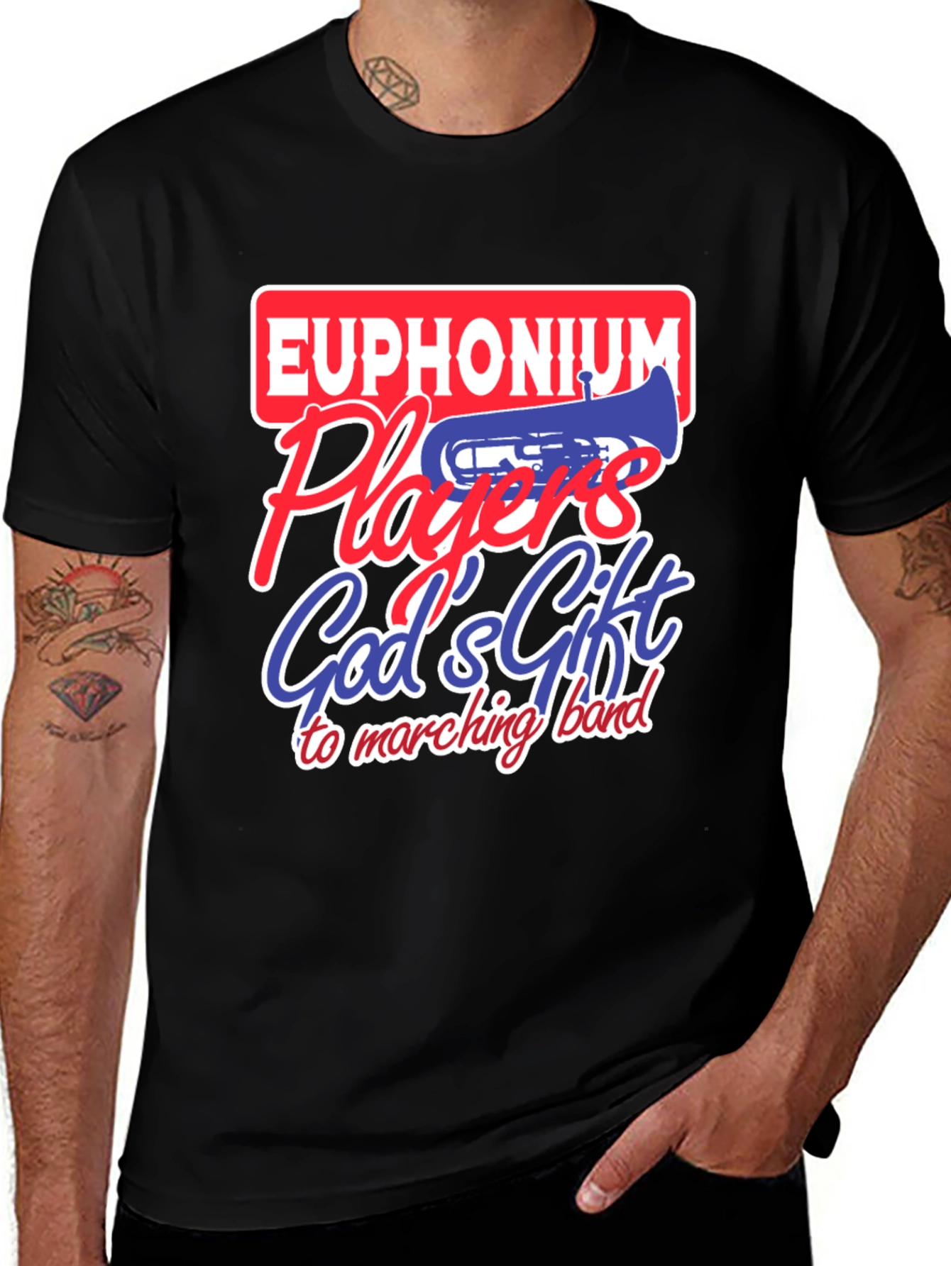 Variant 26 of Euphonium Players God's Gift T-Shirt