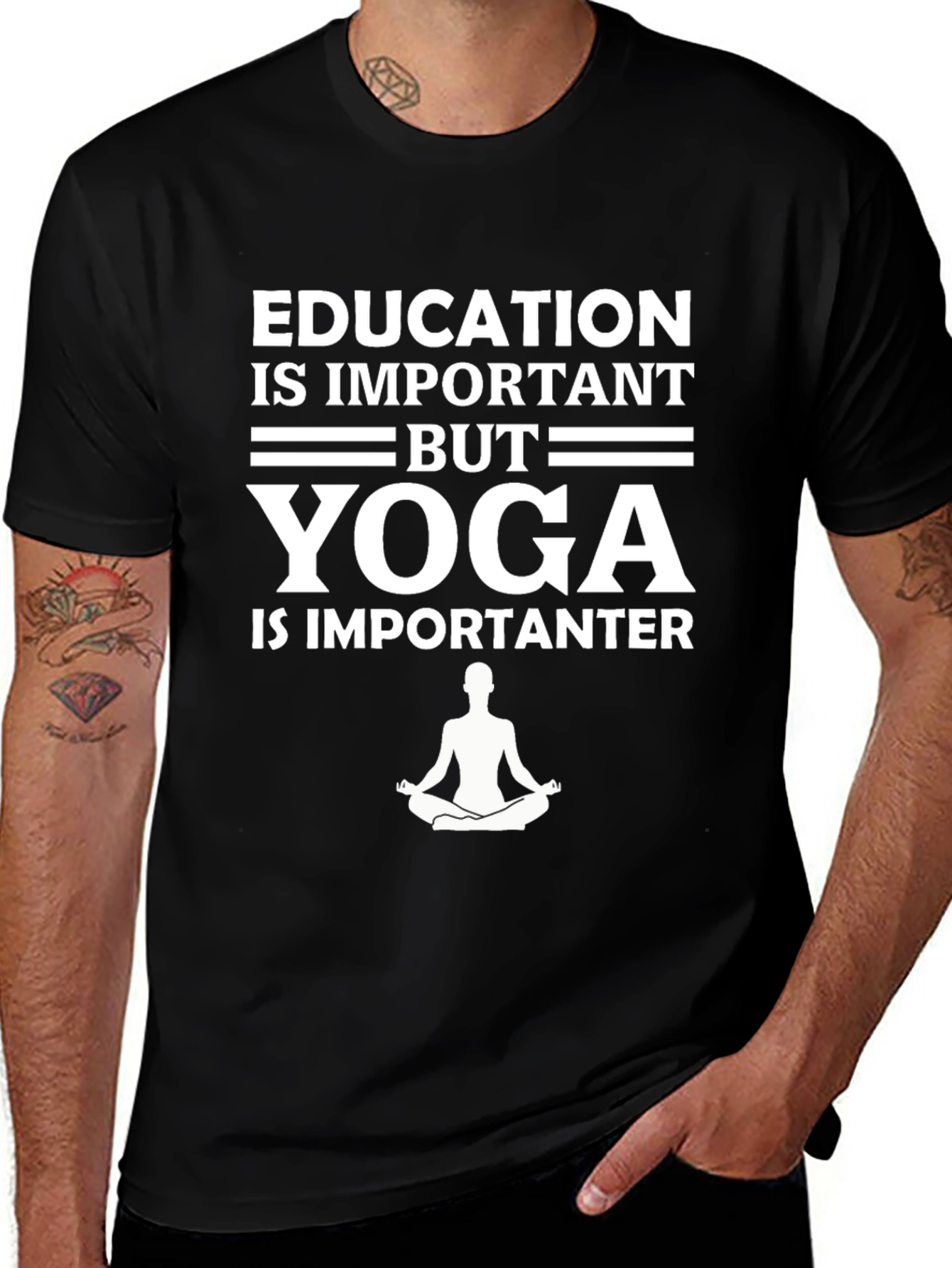Variant 29 of Yoga is Importanter Graphic Tee