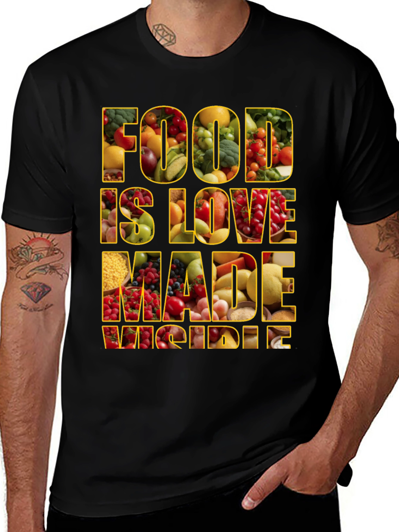 Variant 30 of Food is Love Made Visible Graphic Tee