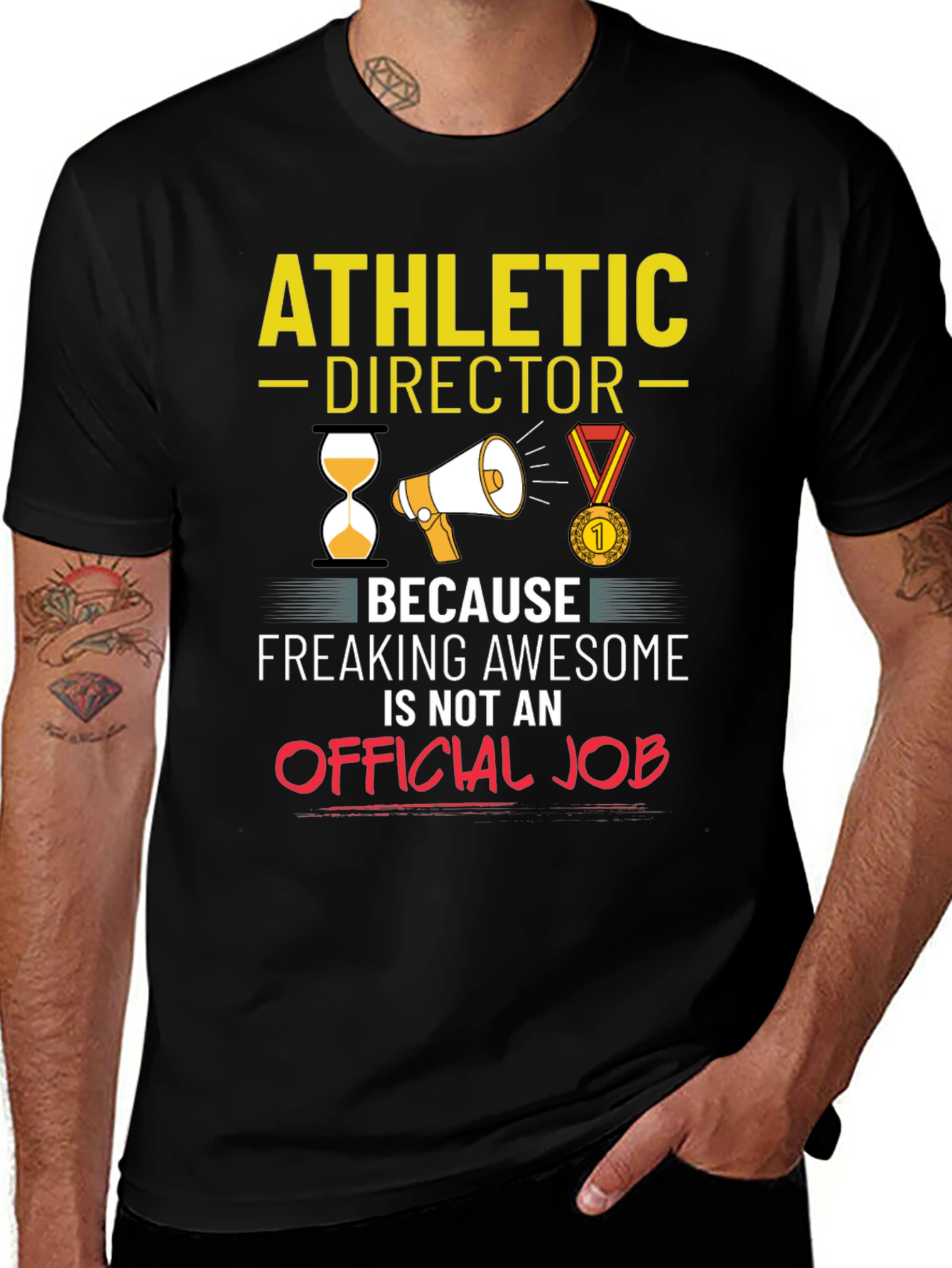 Athletic Director T-Shirt - Official Job Apparel