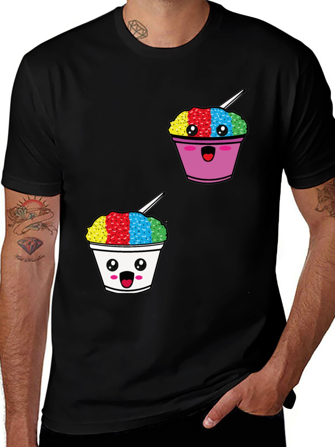 Kawaii Shaved Ice T-Shirt - Summer Fun Tee