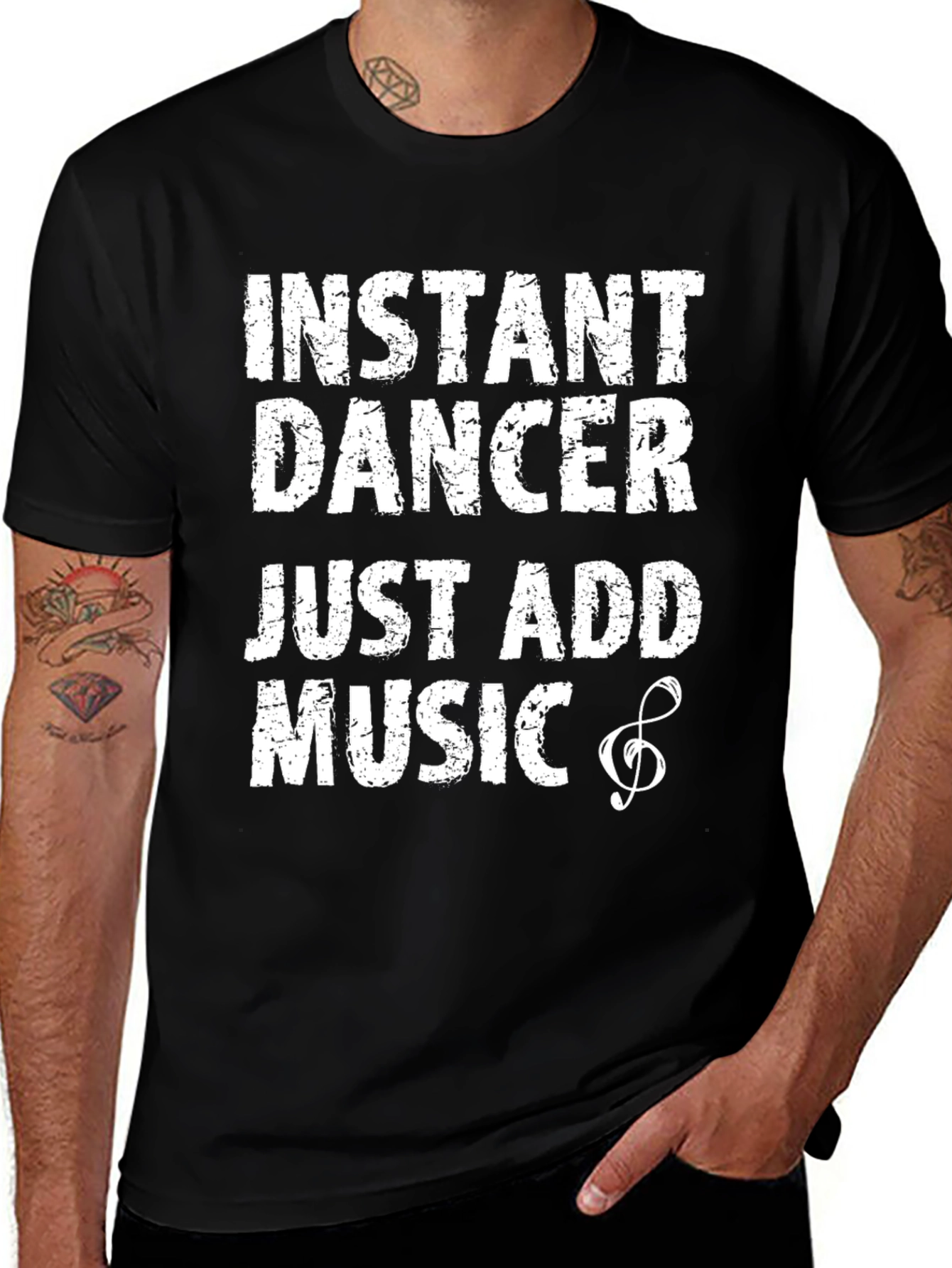 Variant 2 of Instant Dancer - Just Add Music T-Shirt