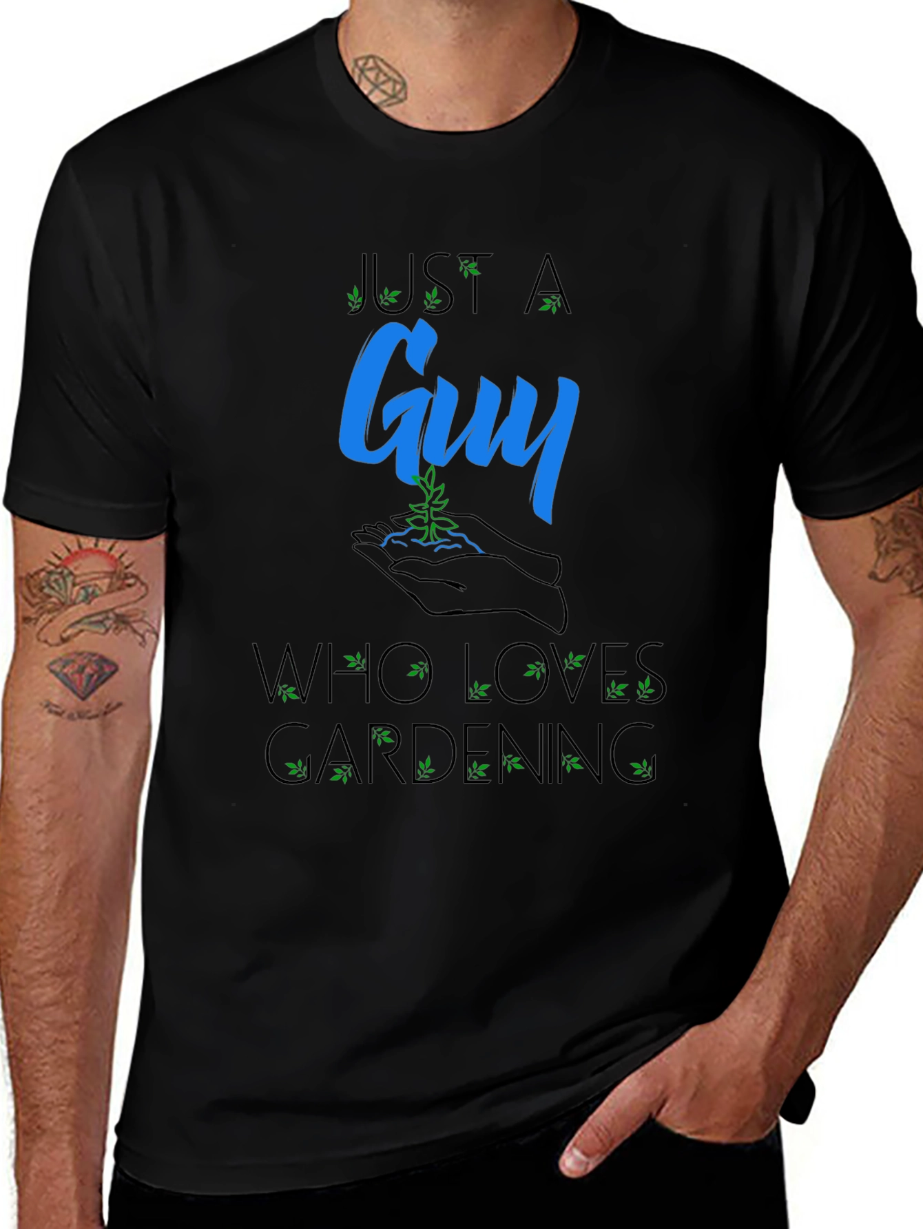 Variant 14 of Just a Guy Who Loves Gardening T-Shirt