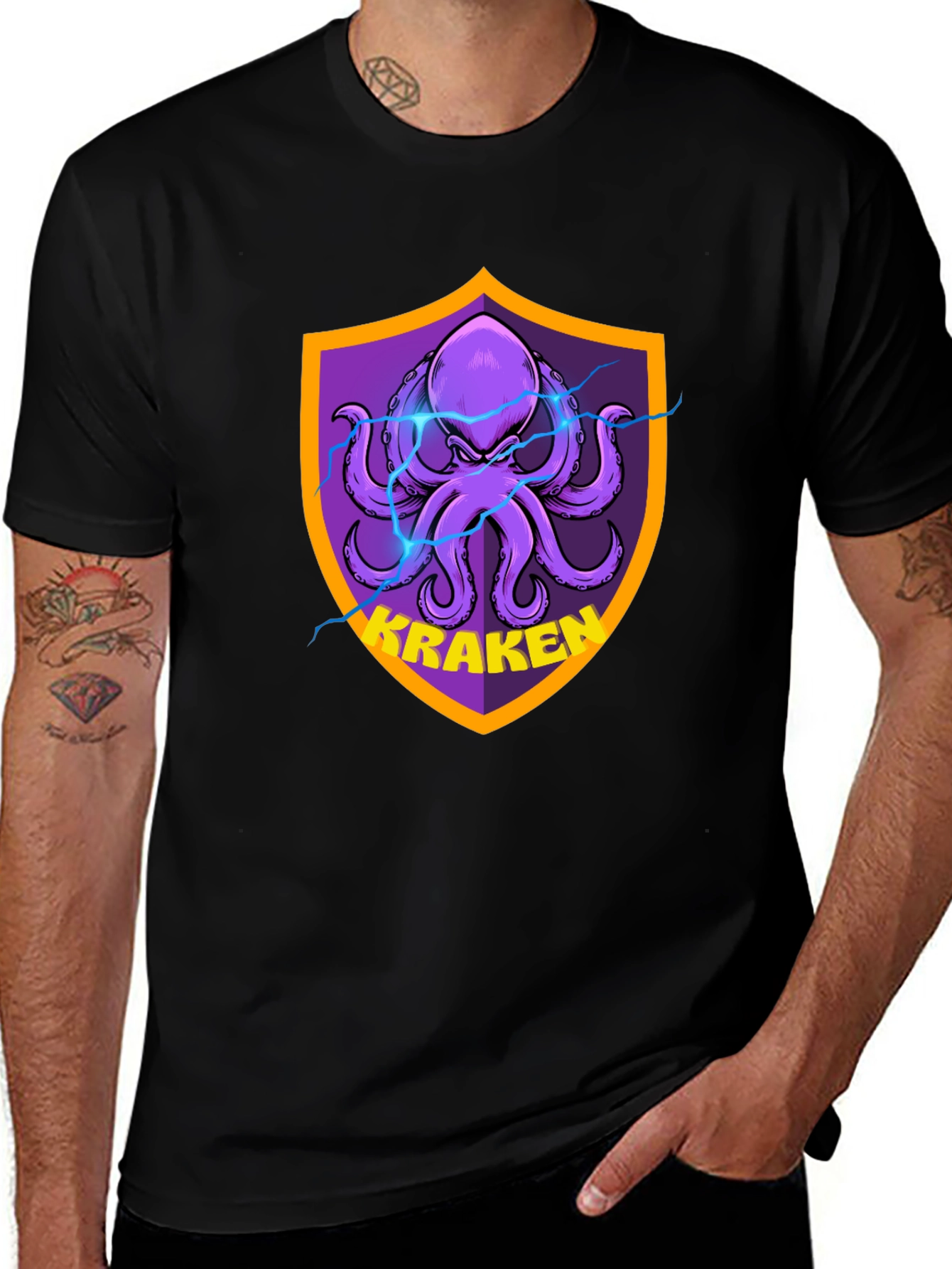 Variant 9 of Kraken Graphic T-Shirt - Bold, Unique Design