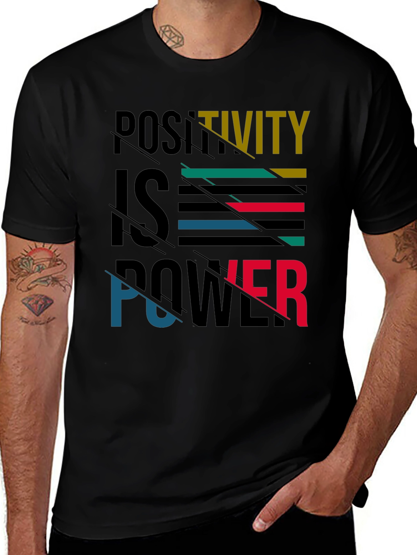 Variant 13 of Positivity is Power Graphic Tee