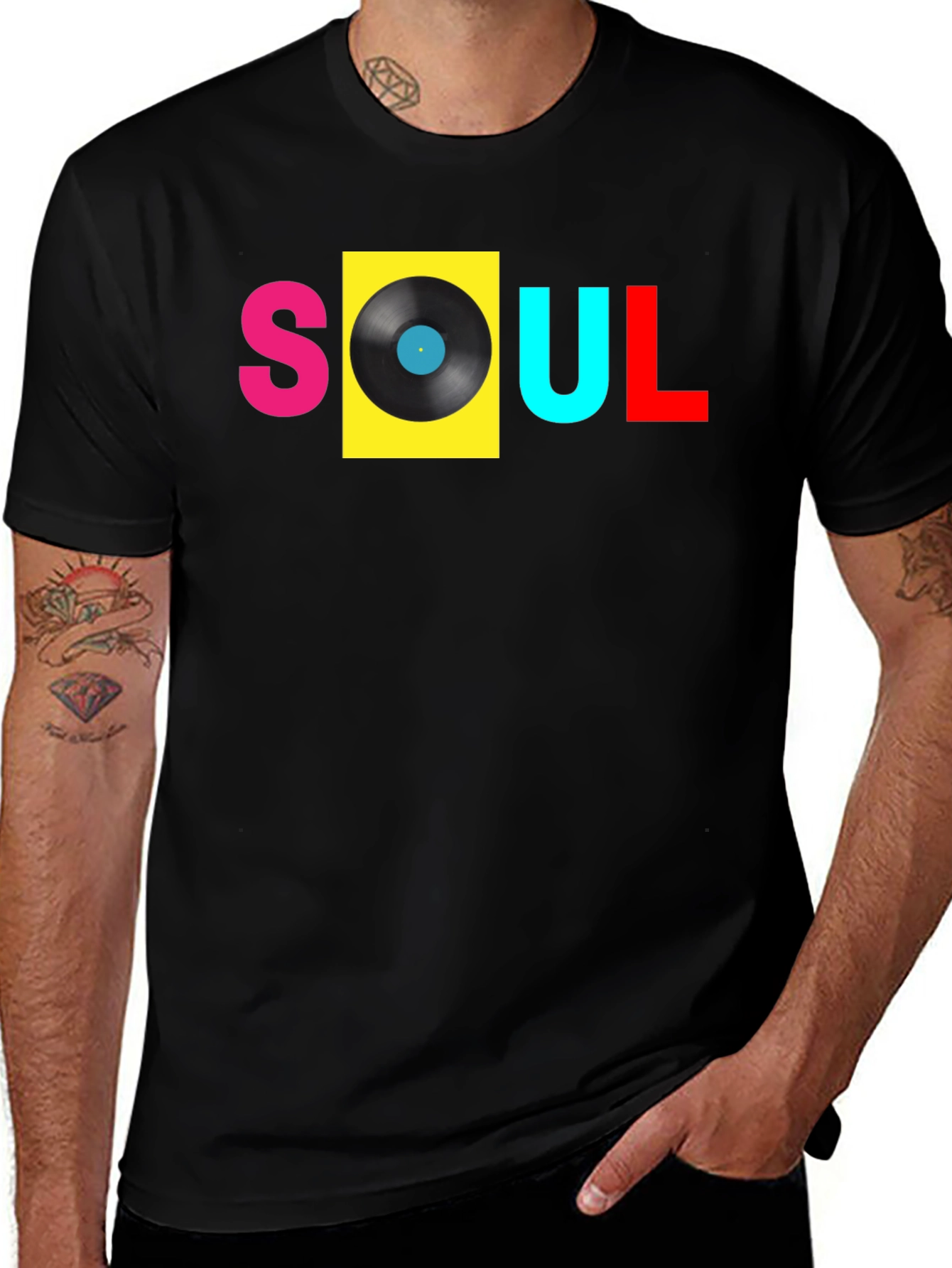 Variant 3 of Soul Music Graphic T-Shirt