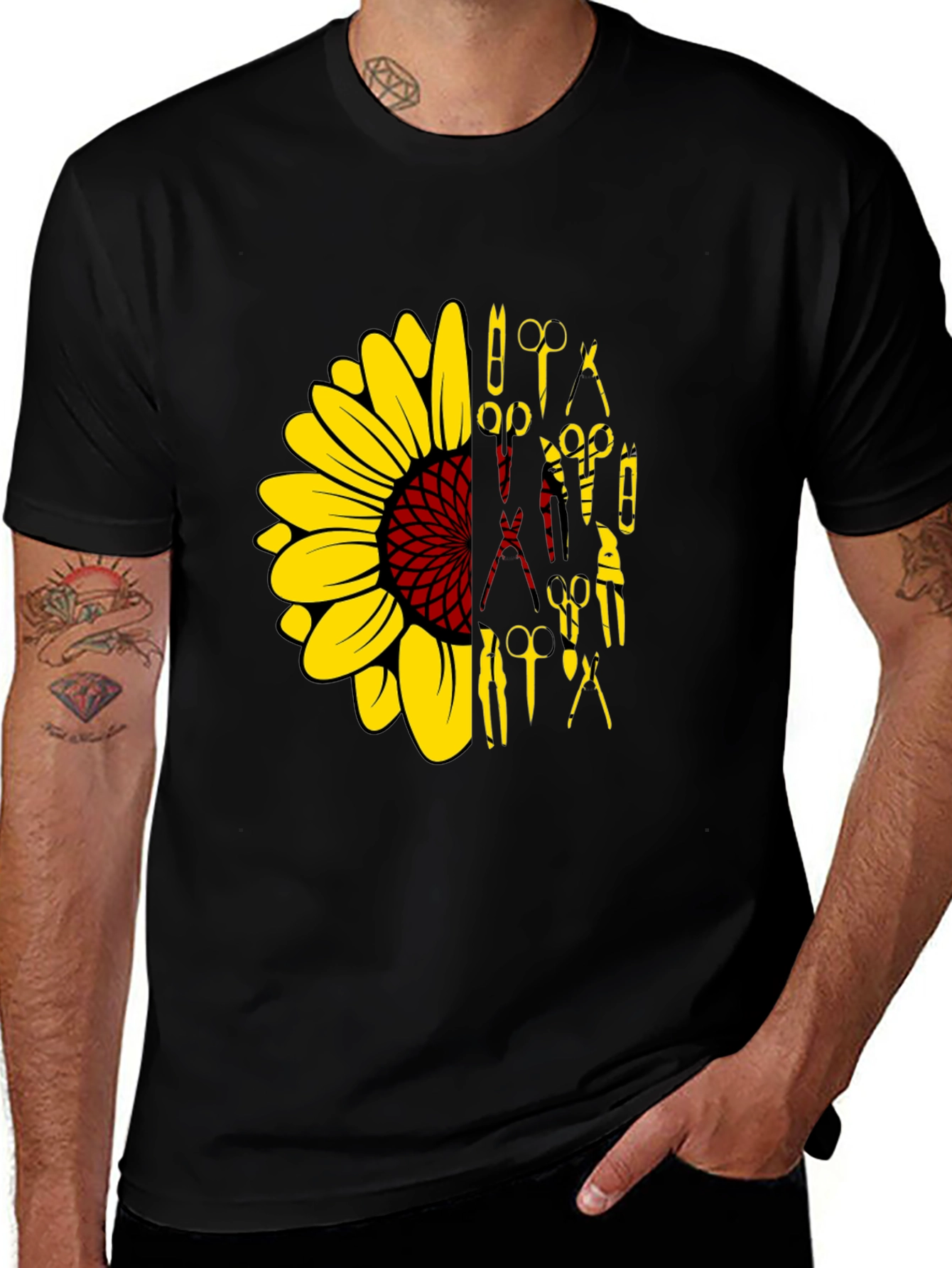 Variant 12 of Sunflower Hair Stylist T-Shirt