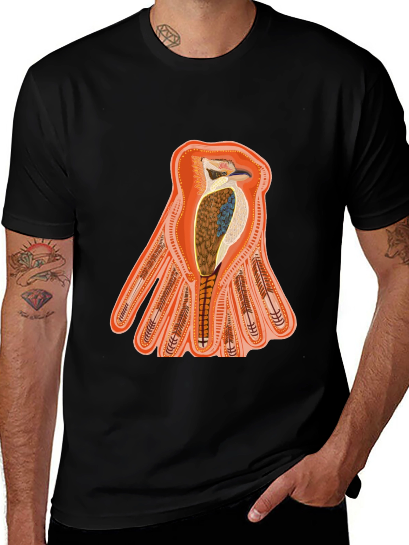Kookaburra T-Shirt - Unique Bird Design