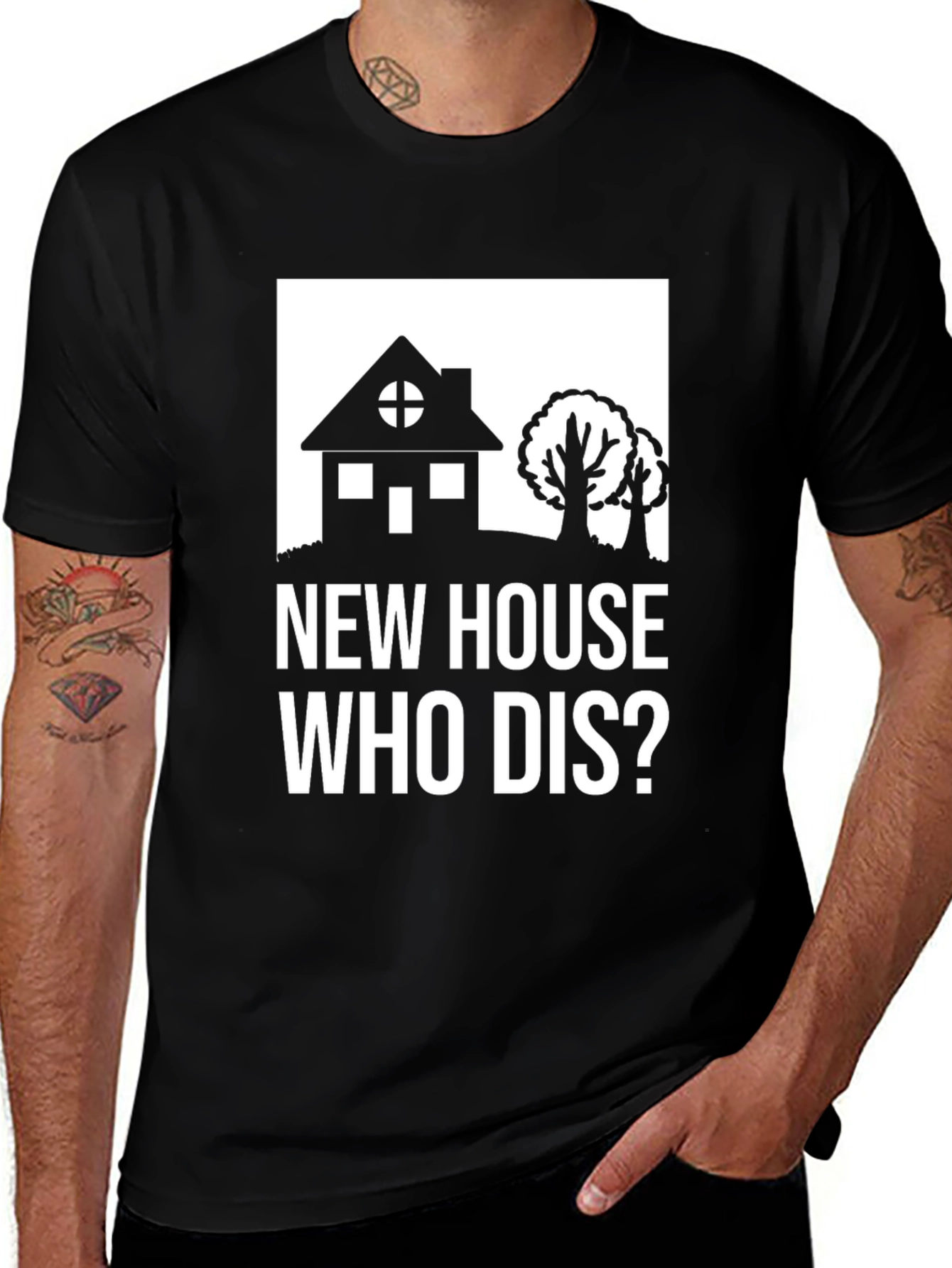 Variant 16 of New House Who Dis? Graphic Tee