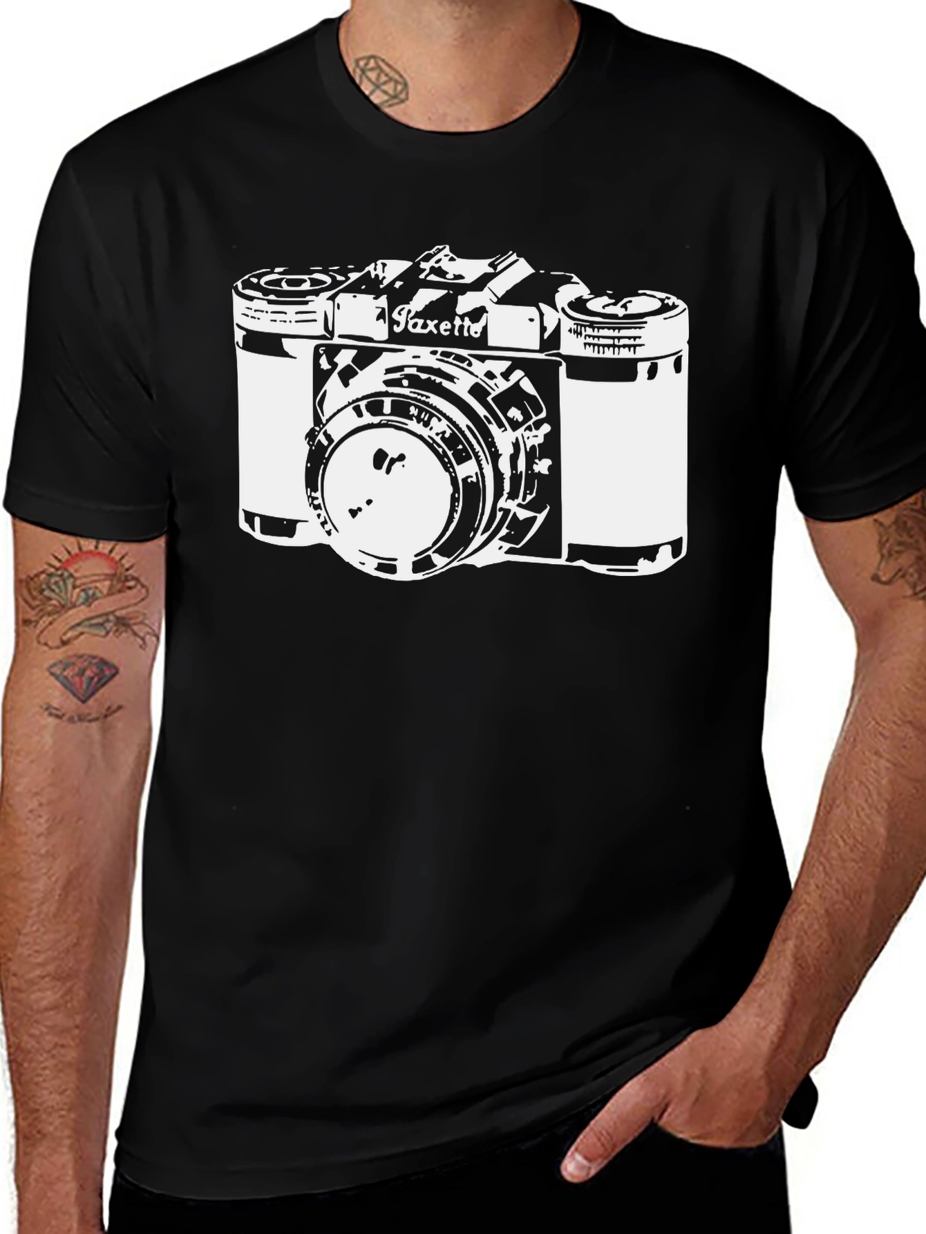 Variant 29 of Vintage Camera Graphic T-Shirt - Classic Photography Tee