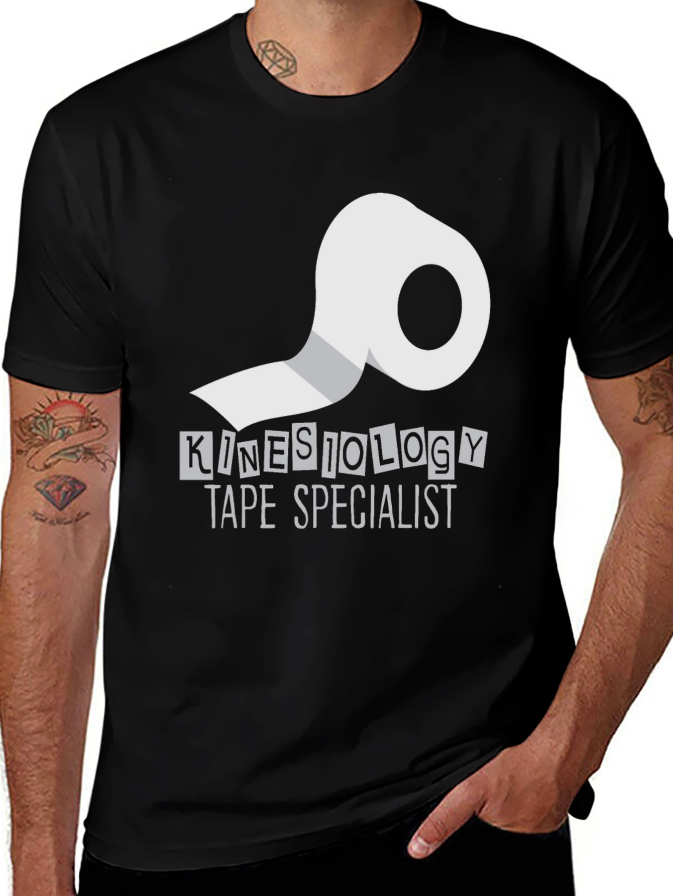 Variant 7 of Kinesiology Tape Specialist Graphic T-Shirt